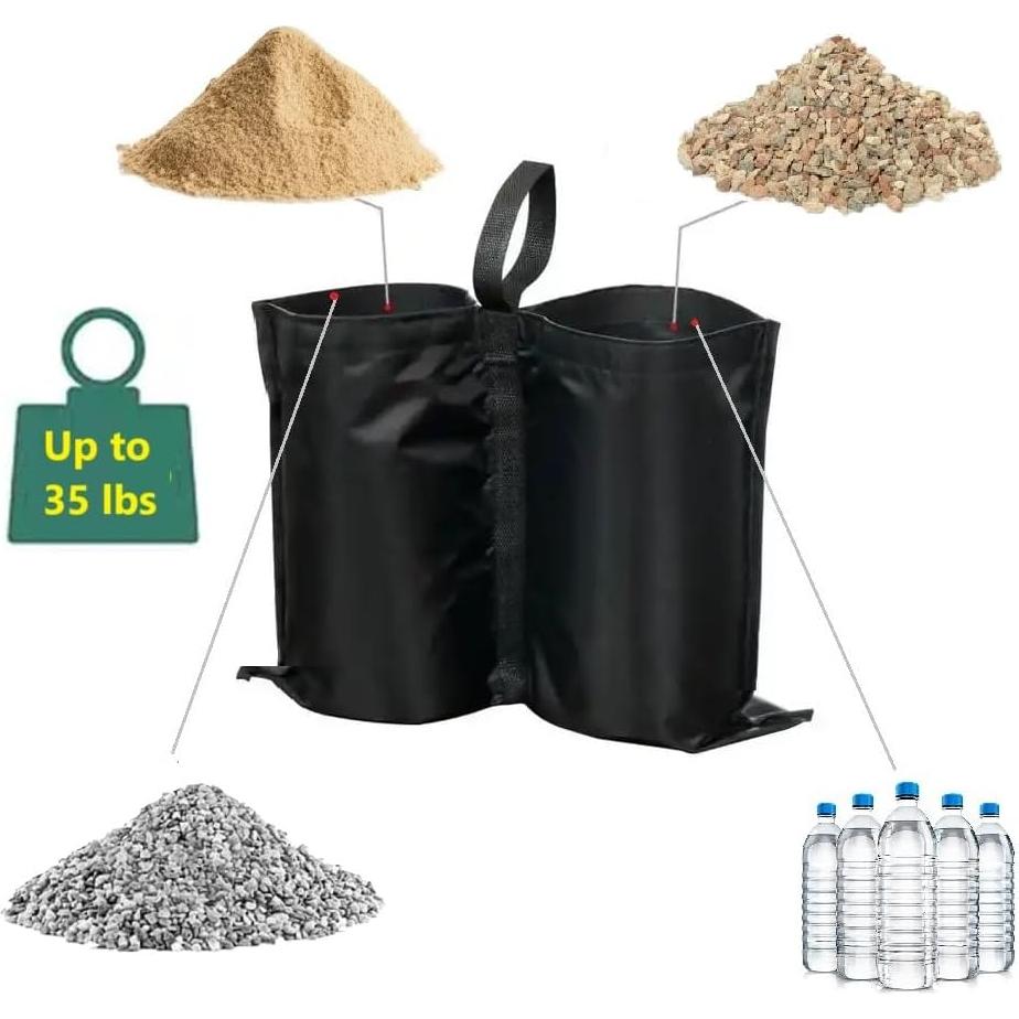 Paquete de 12 bolsas de peso para carpa WPIC - Grande