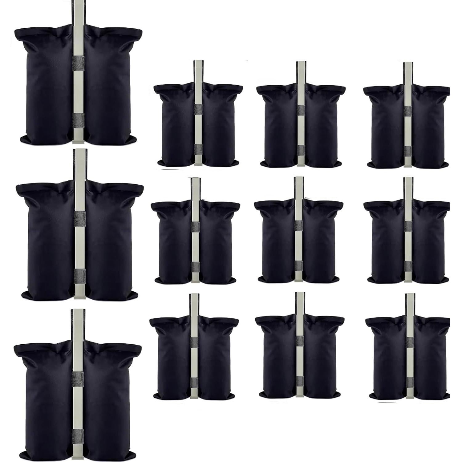 Paquete de 12 bolsas de peso para carpa WPIC - Grande