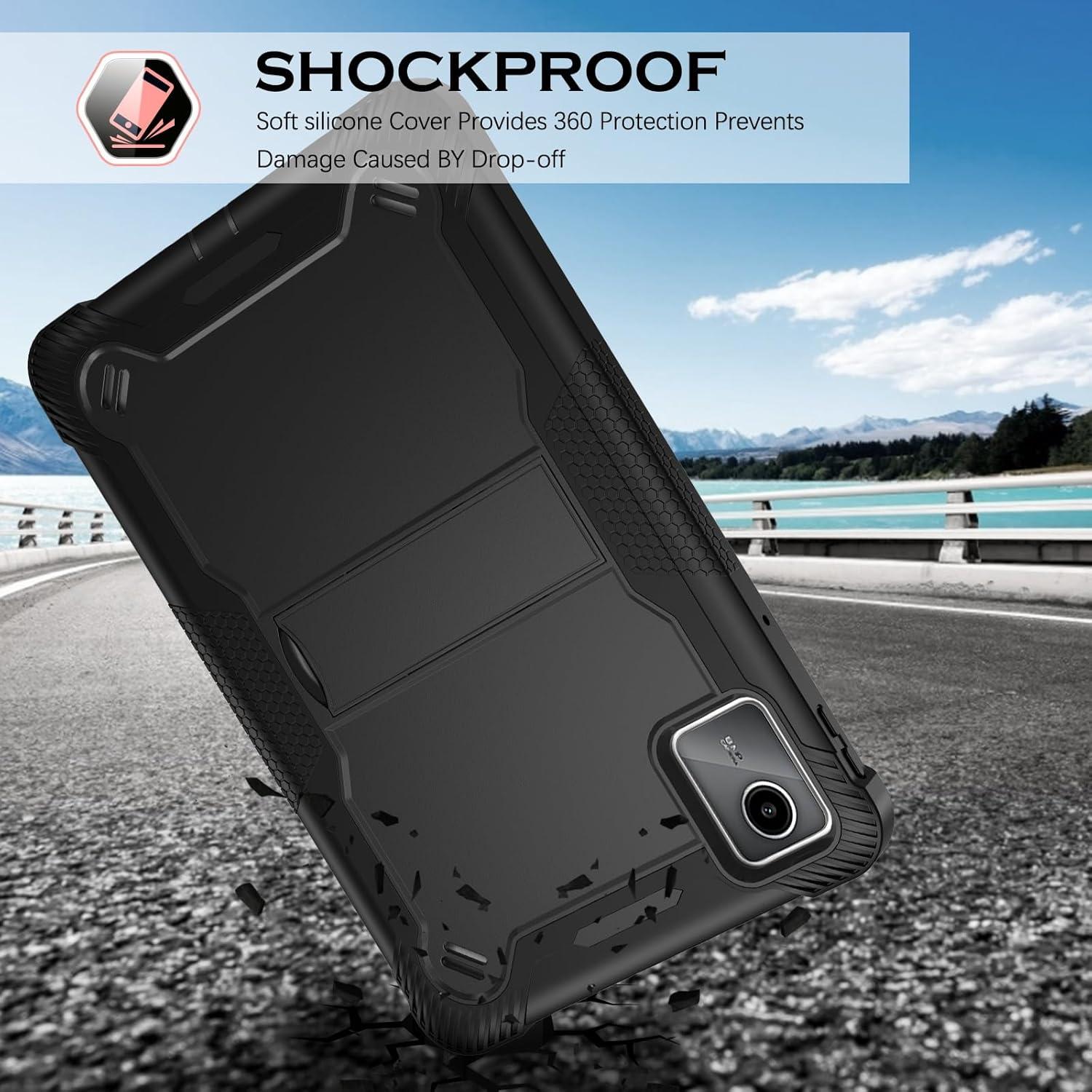 Funda YINLAI para Lenovo Tab M11 11" 2024 con Soporte Negro