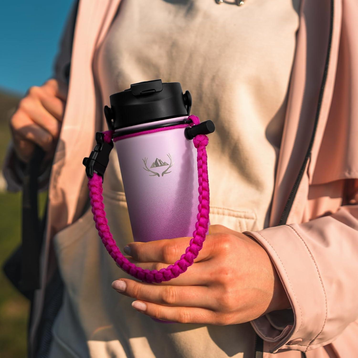 Botella de Agua Aislada NATURE PIONEOR 532 ml Rosa Barbie