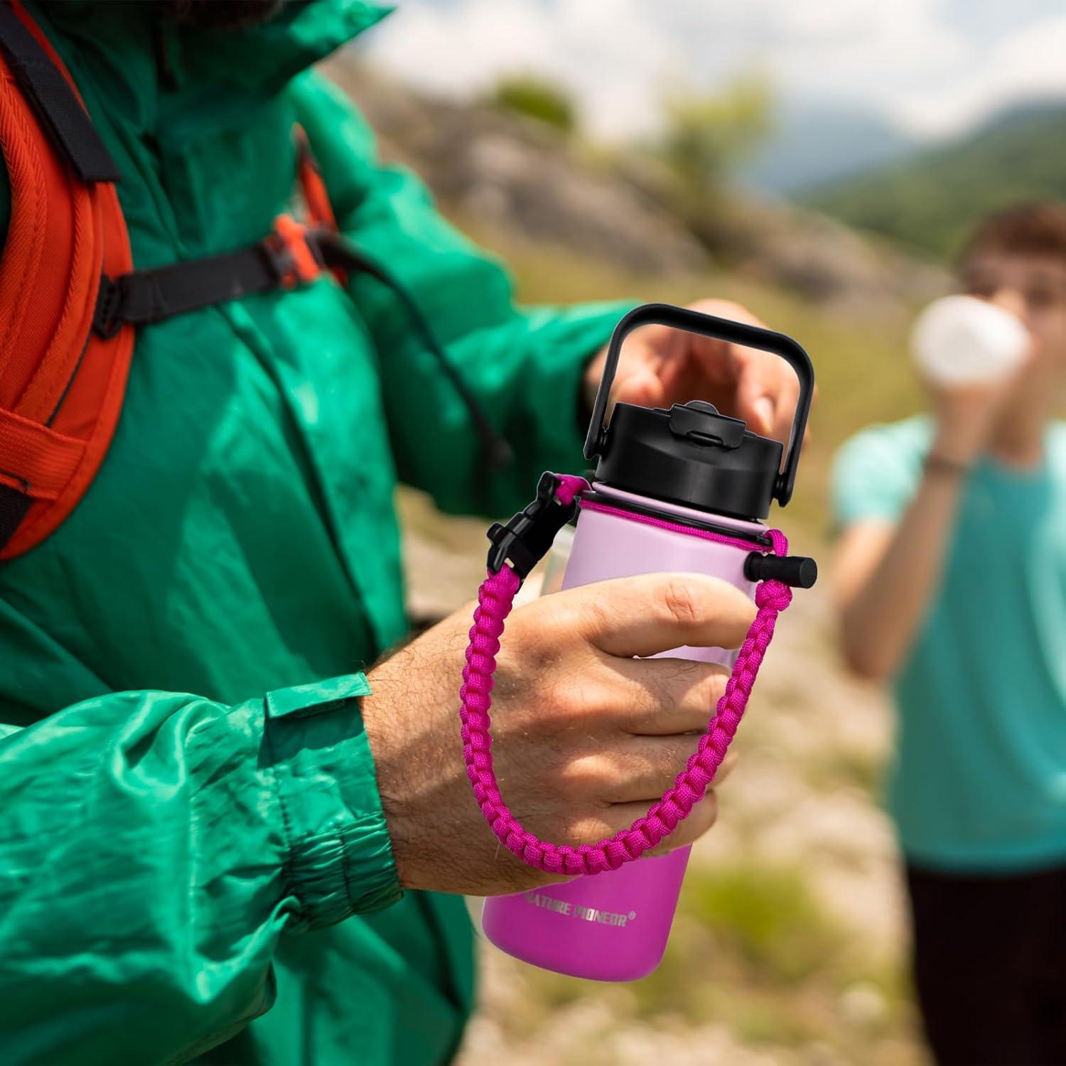 Botella de Agua Aislada NATURE PIONEOR 532 ml Rosa Barbie