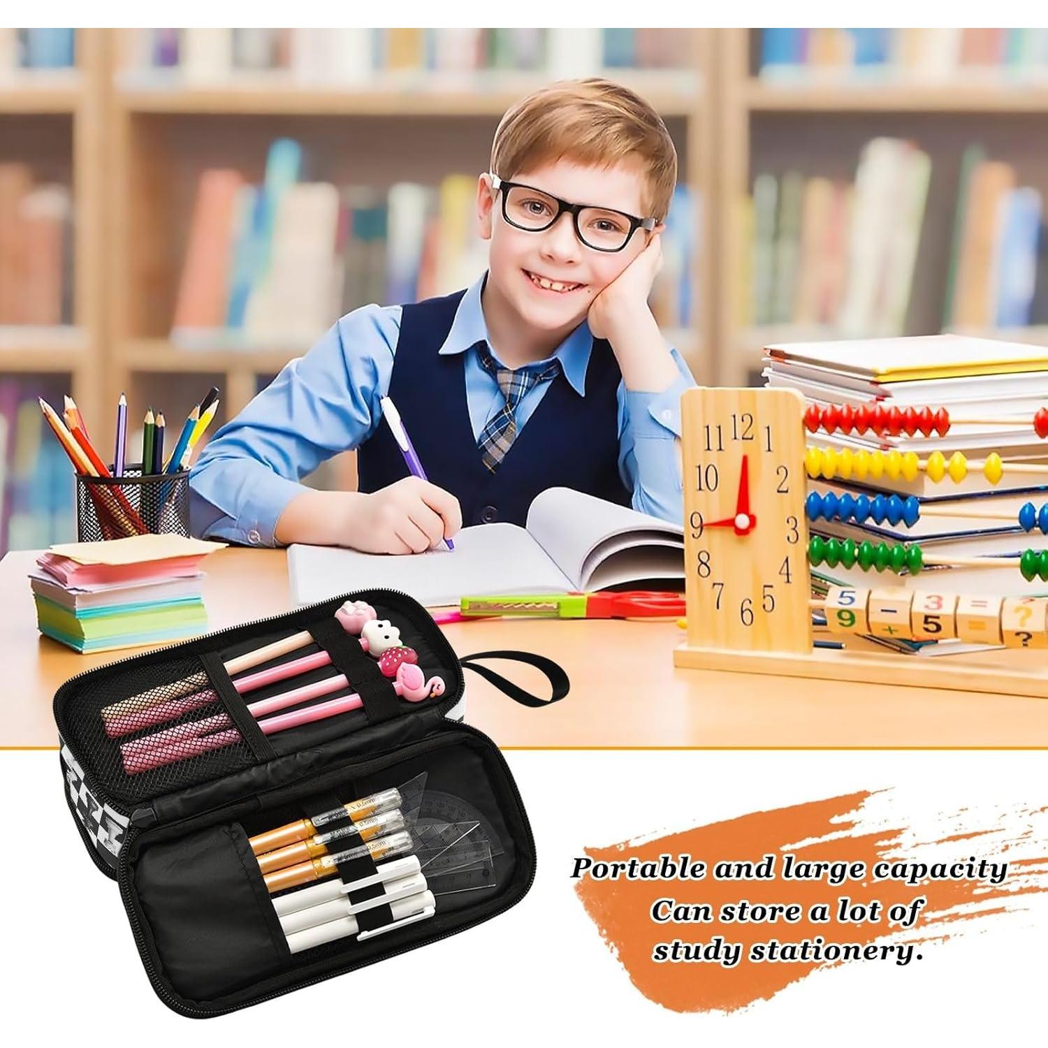 Estuche de Lápices BOENLE Gran Capacidad 22.5x9x11cm Nylon