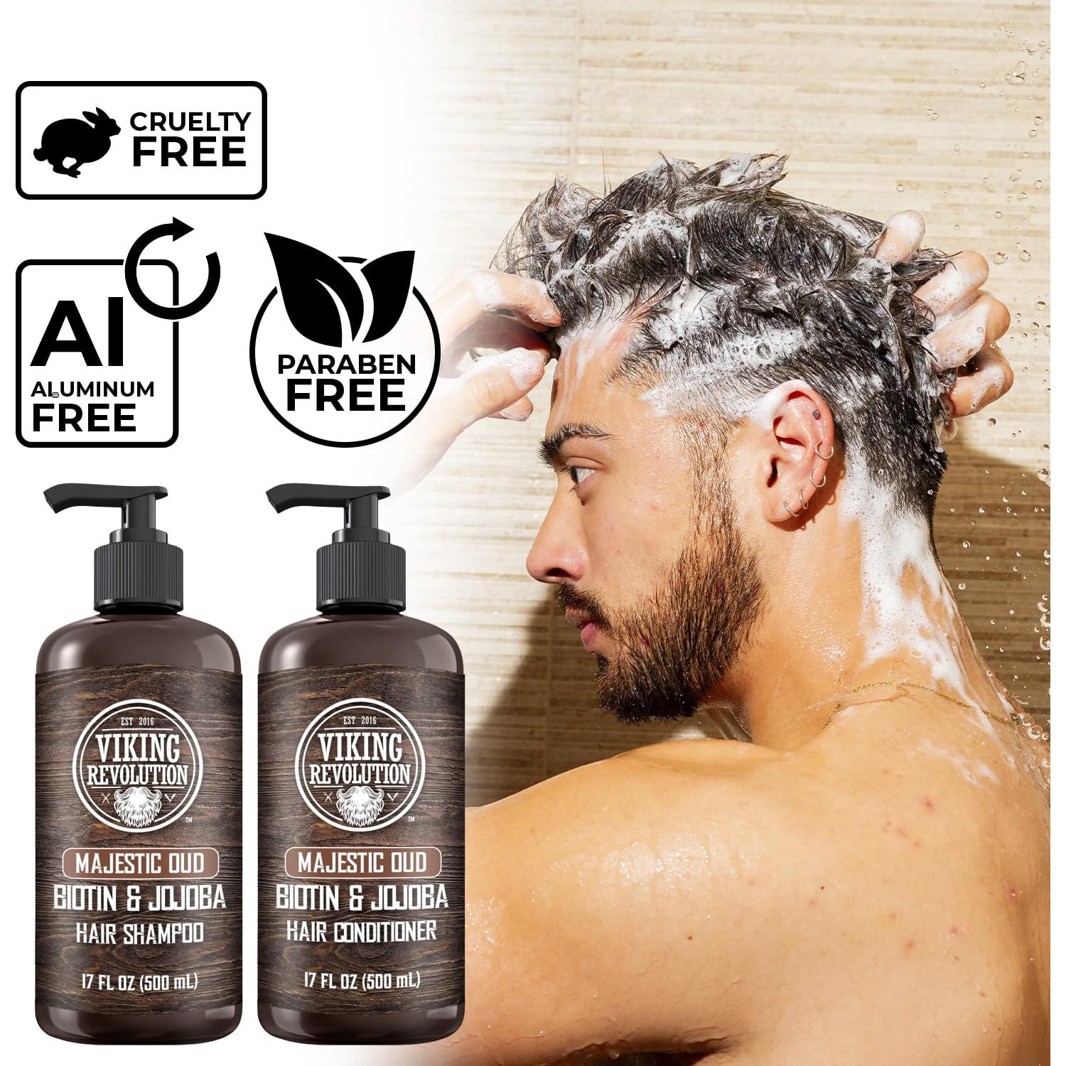 Champú y Acondicionador Viking Revolution Majestic Oud 500 ml