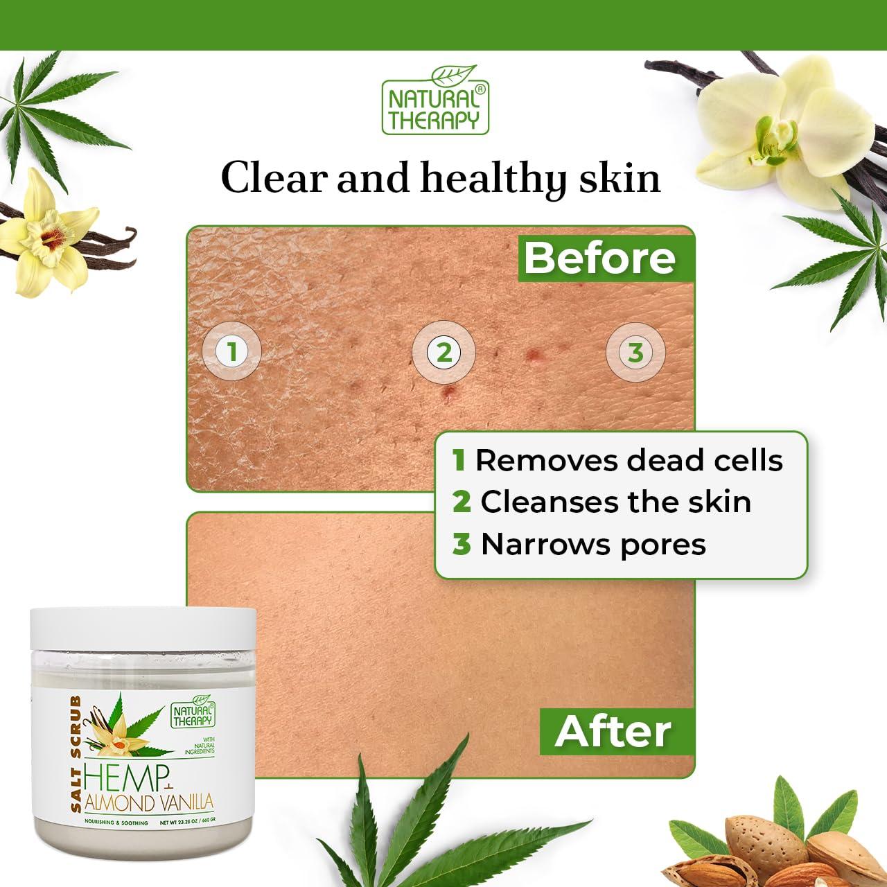 Exfoliante Corporal Natural Salud y Belleza Cristalina 660g