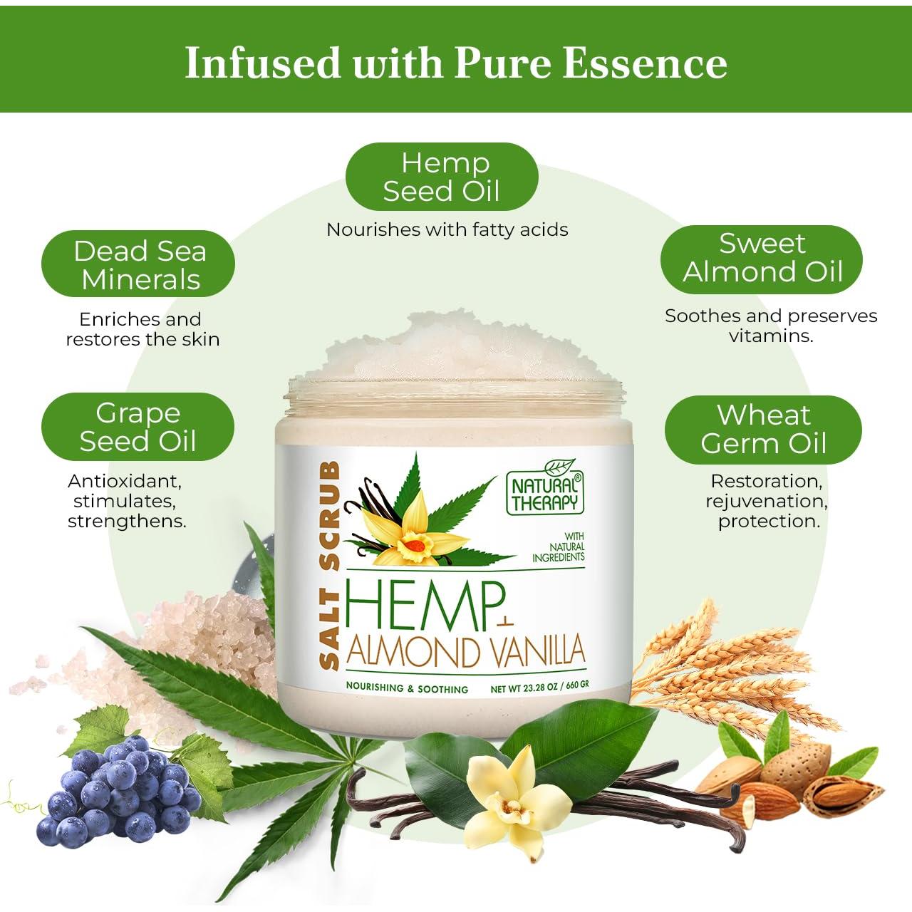 Exfoliante Corporal Natural Salud y Belleza Cristalina 660g