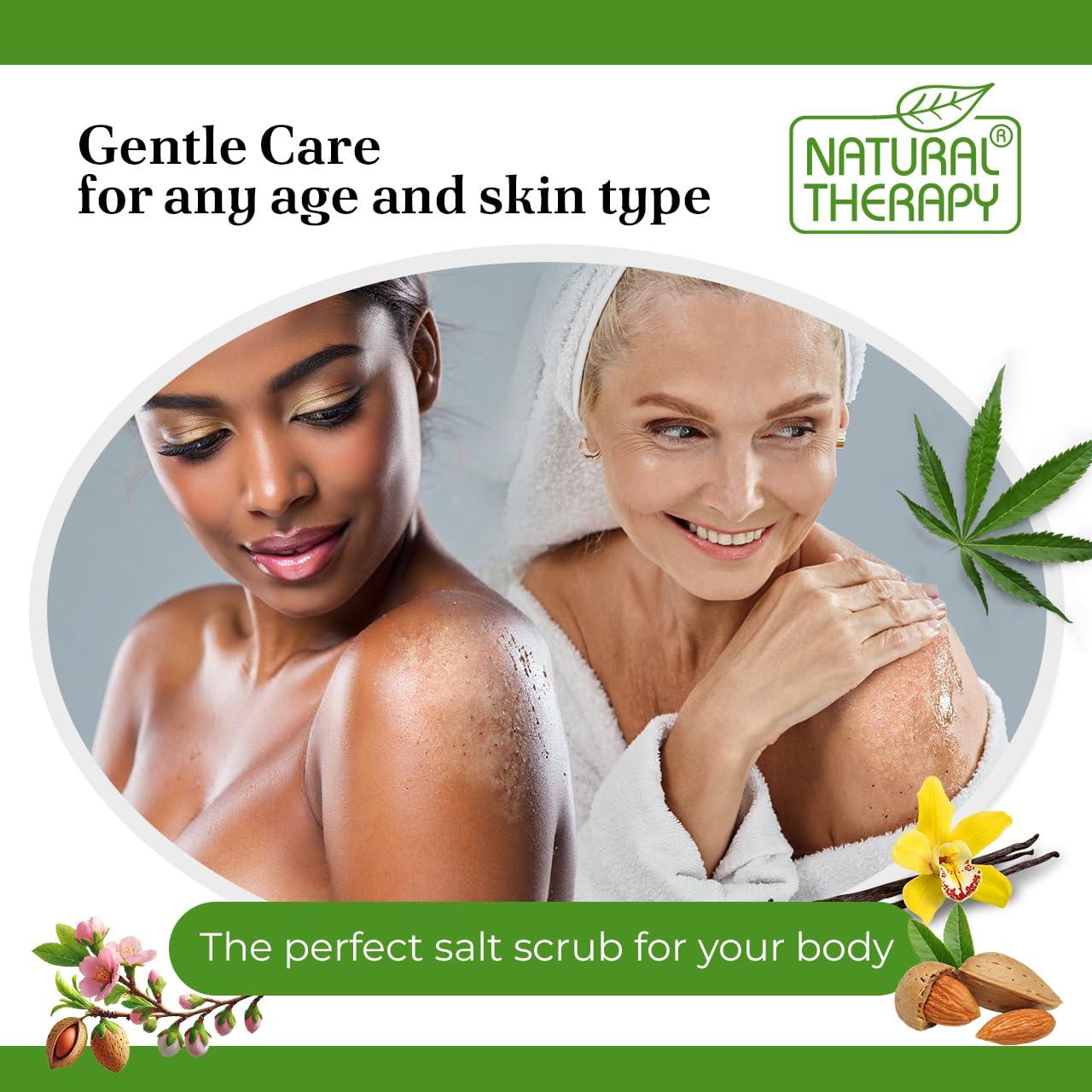 Exfoliante Corporal Natural Salud y Belleza Cristalina 660g