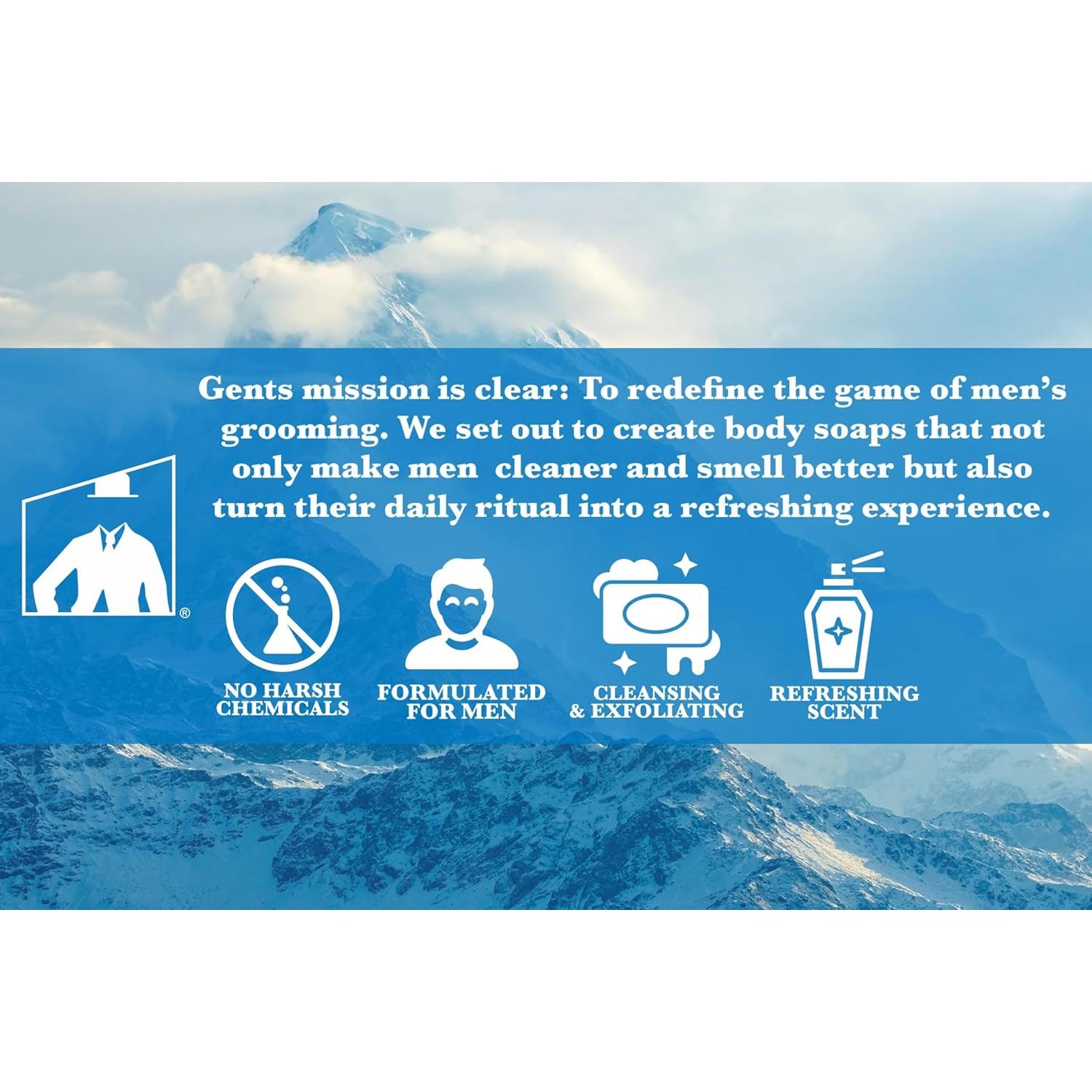 Jabón Corporal Hidratante G.B.S Brisa Ártica 150g para Hombres