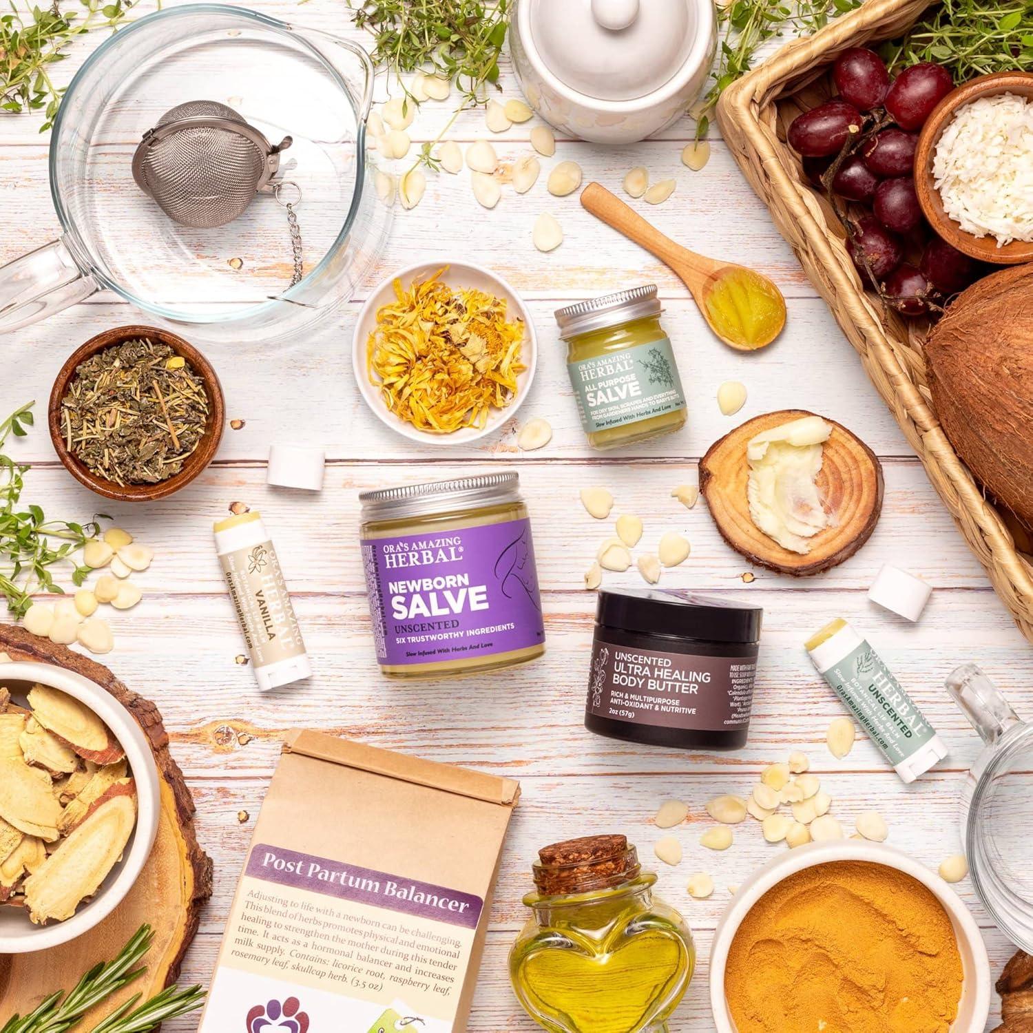 Set de Cuidado Postparto Natural Ora - Regalo para Nueva Mamá