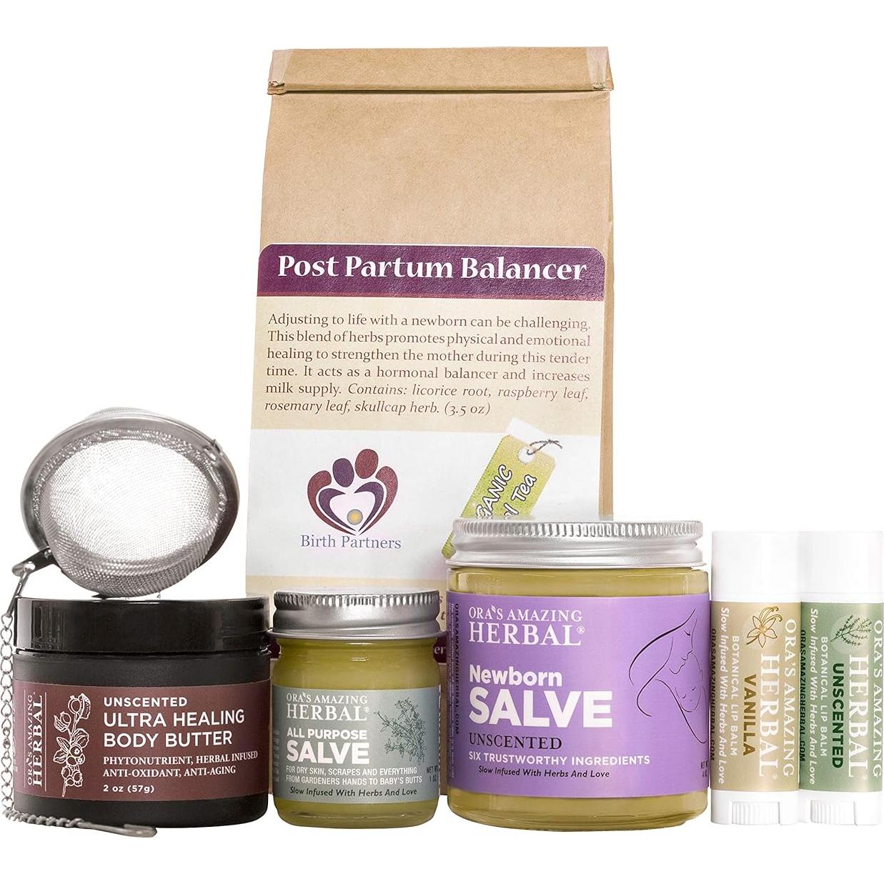 Set de Cuidado Postparto Natural Ora - Regalo para Nueva Mamá