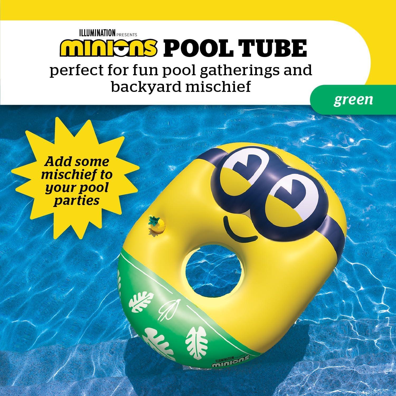 Flotador Inflable Gigante Minions BigMouth 132x104cm PVC