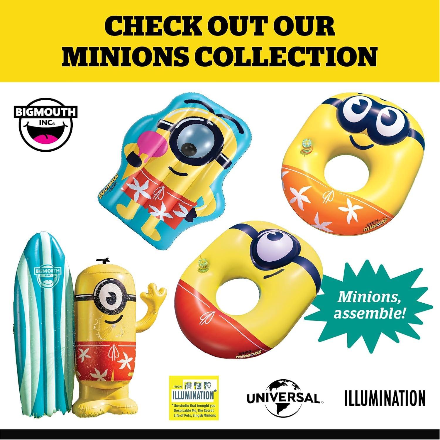 Flotador Inflable Gigante Minions BigMouth 132x104cm PVC