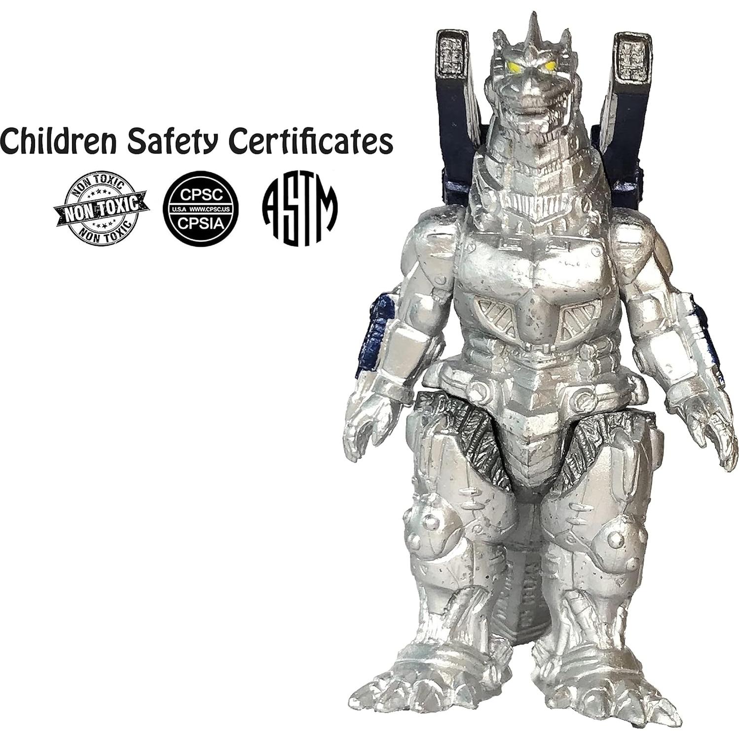 Conjunto de 4 Figuras de Acción Godzilla TwCare 10 cm