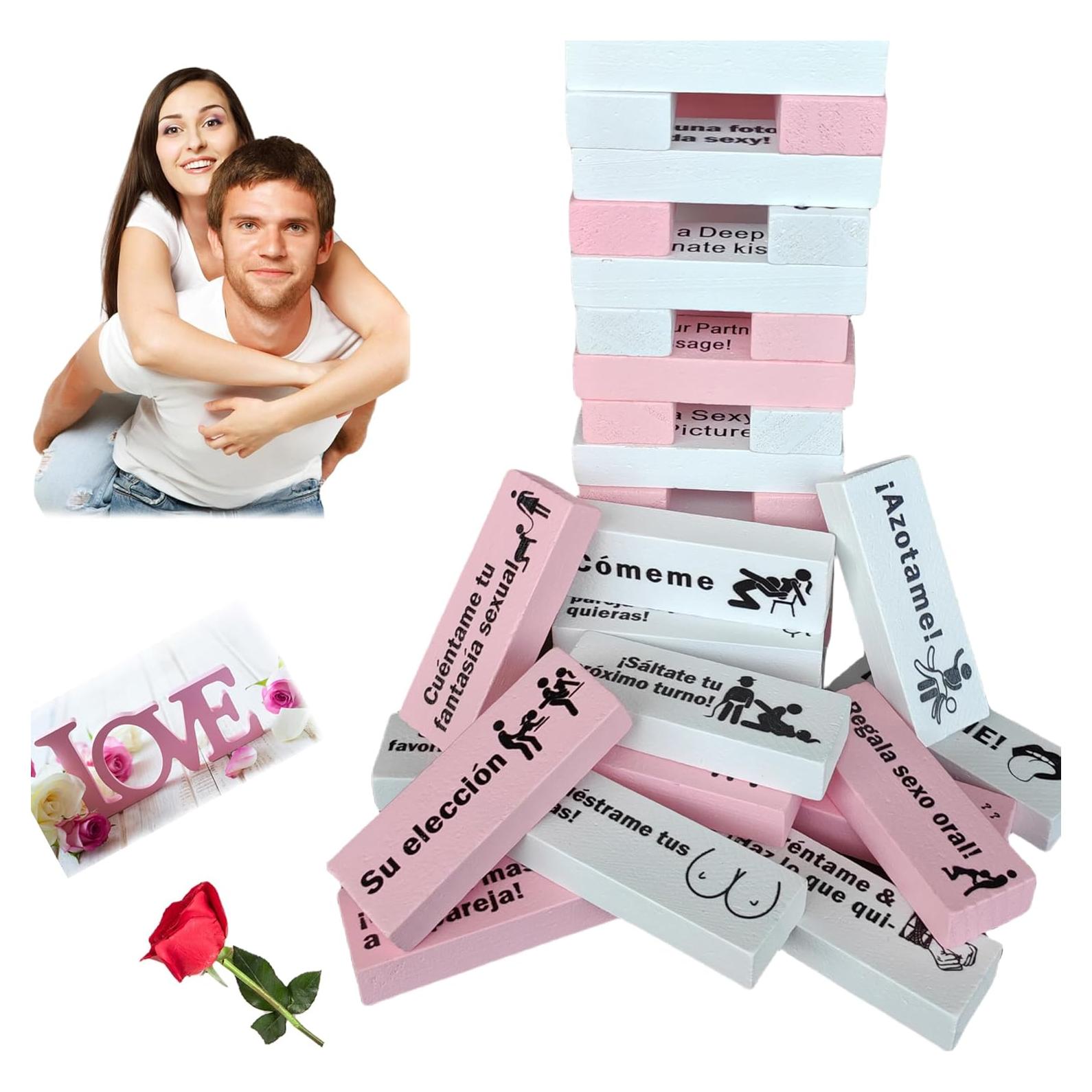 Juego de Bloques Apilables Beecotox para Parejas Adultas