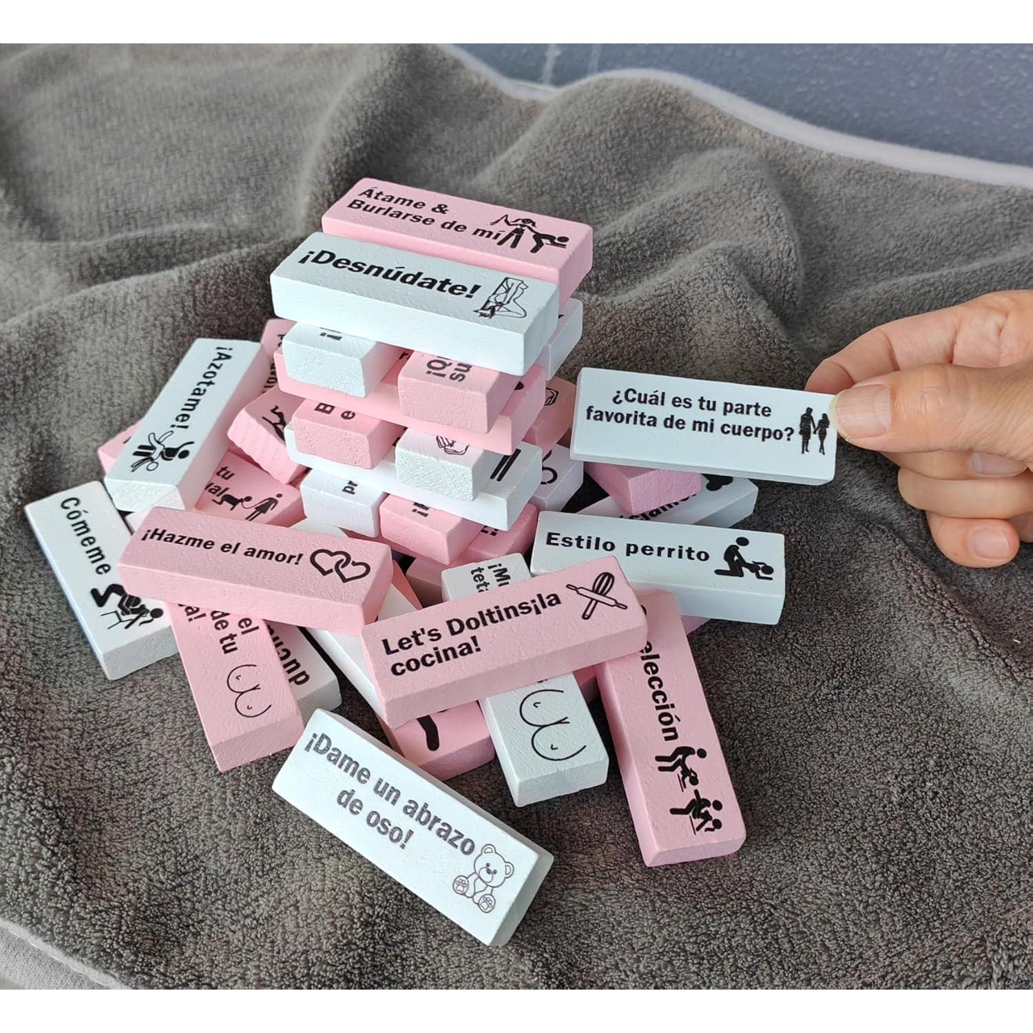 Juego de Bloques Apilables Beecotox para Parejas Adultas