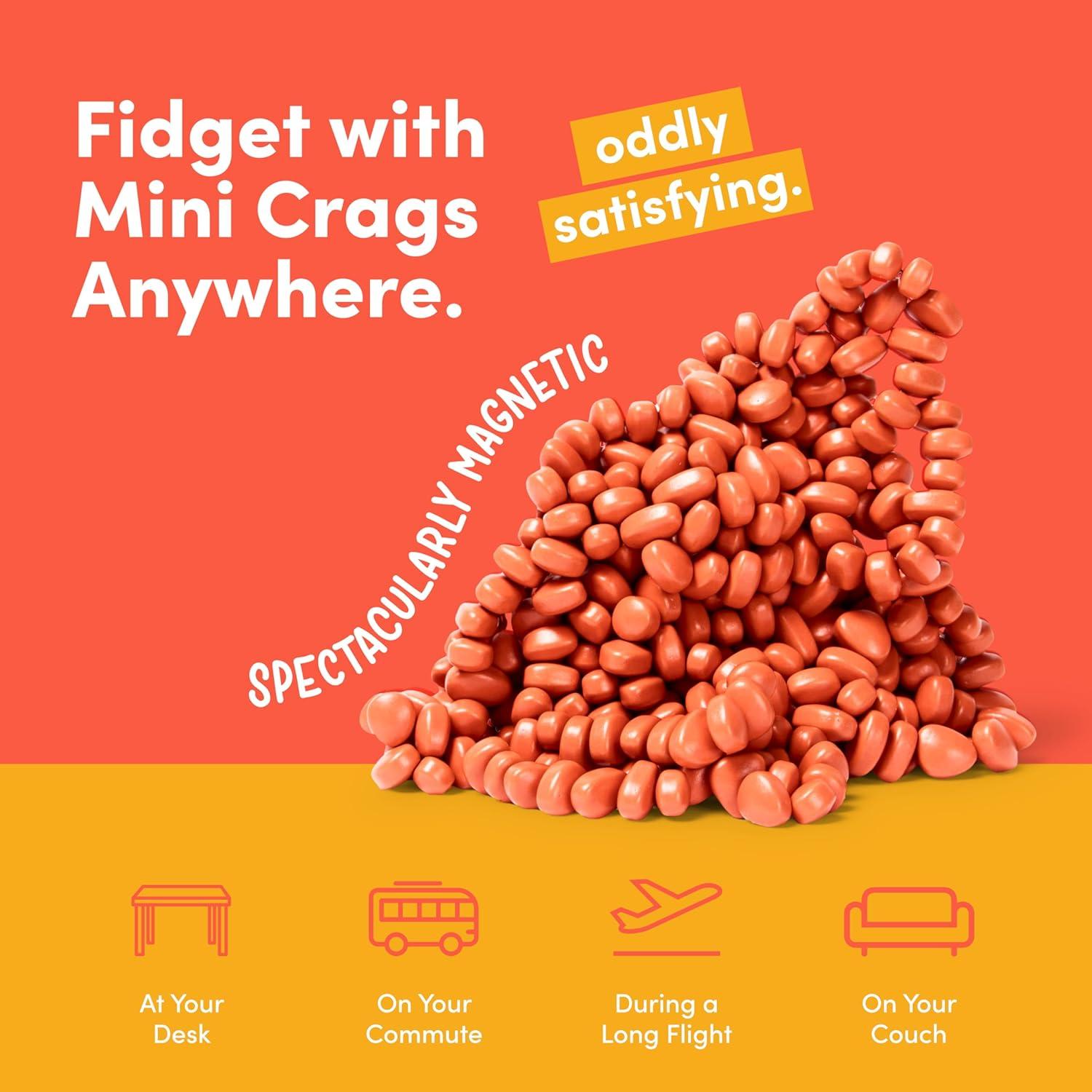 Juguete Antiestrés Speks Crags Putty 500+ Piedras Coral