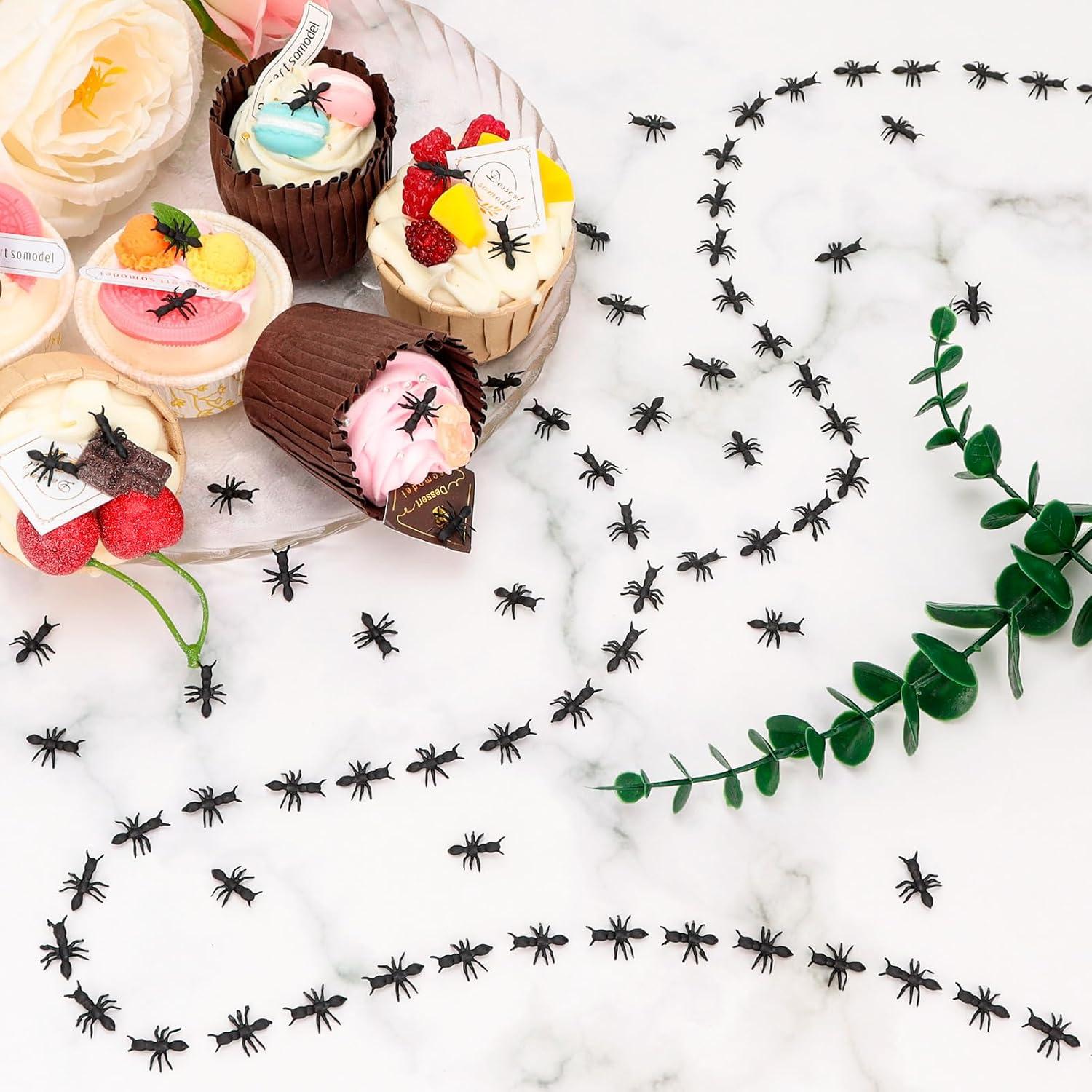 300 Hormigas de Plástico Realistas HFATMOS para Halloween