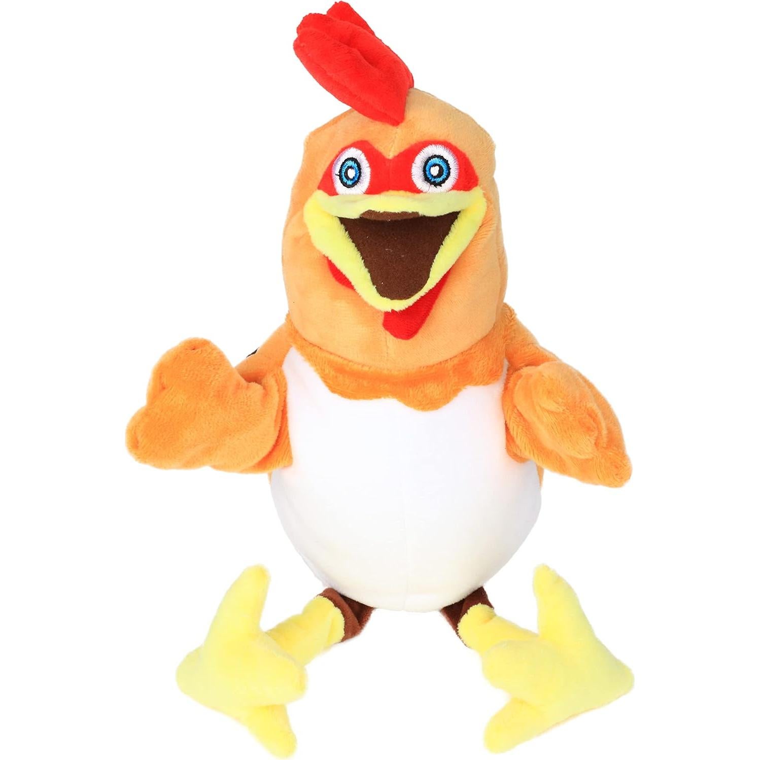 Marioneta de Mano de Pollo Easfan 28 cm Juguete de Peluche