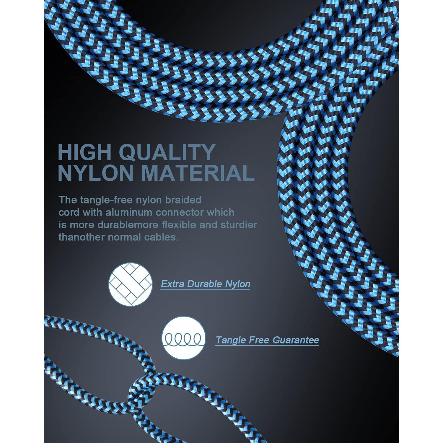 Cable USB C a Lightning 4Pack 0.91m Haoano Carga Rápida