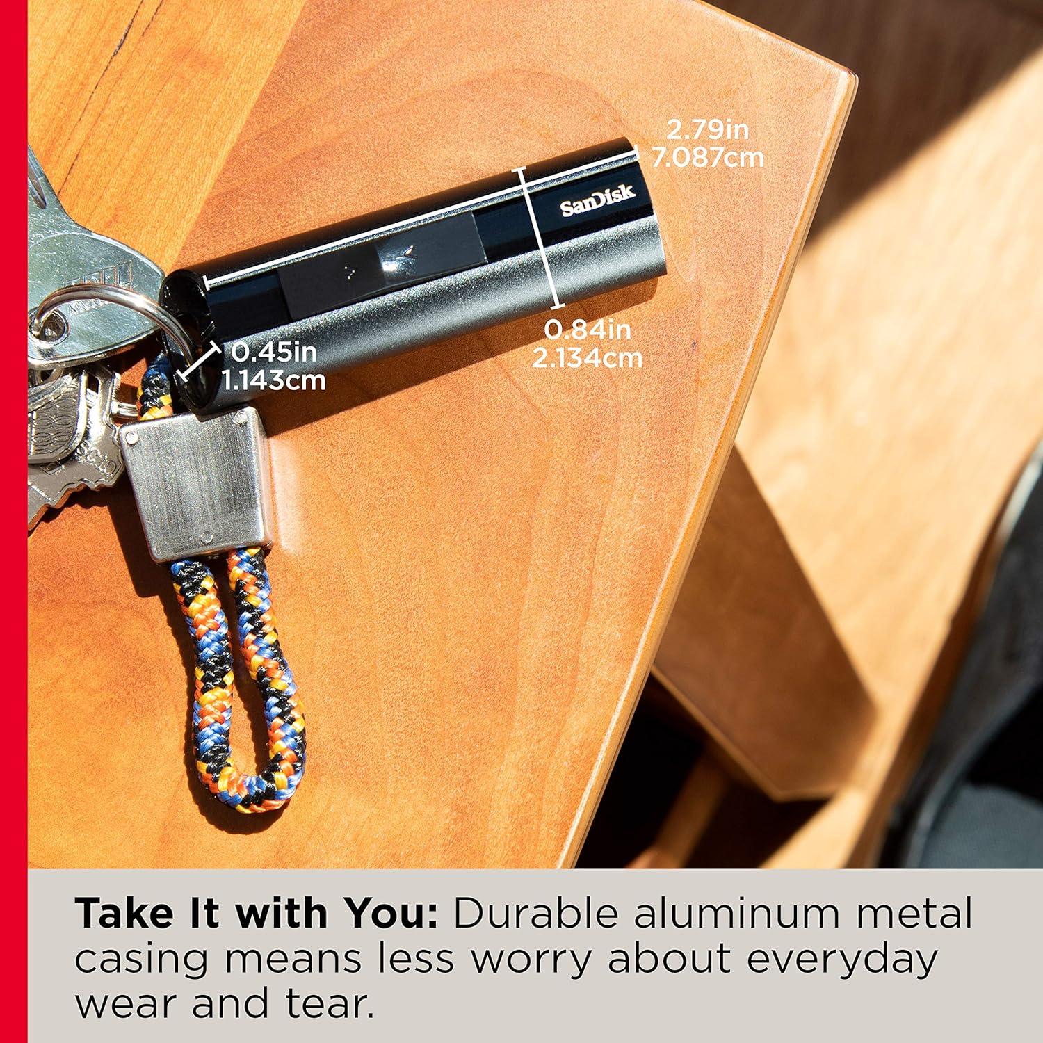 SanDisk 128GB Extreme PRO USB 3.2 Unidad Flash Rápida