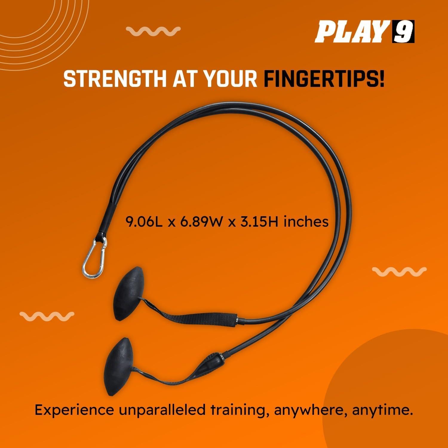 Banda de Resistencia SHOP PLAY 9 para Béisbol - Ovoid Negro