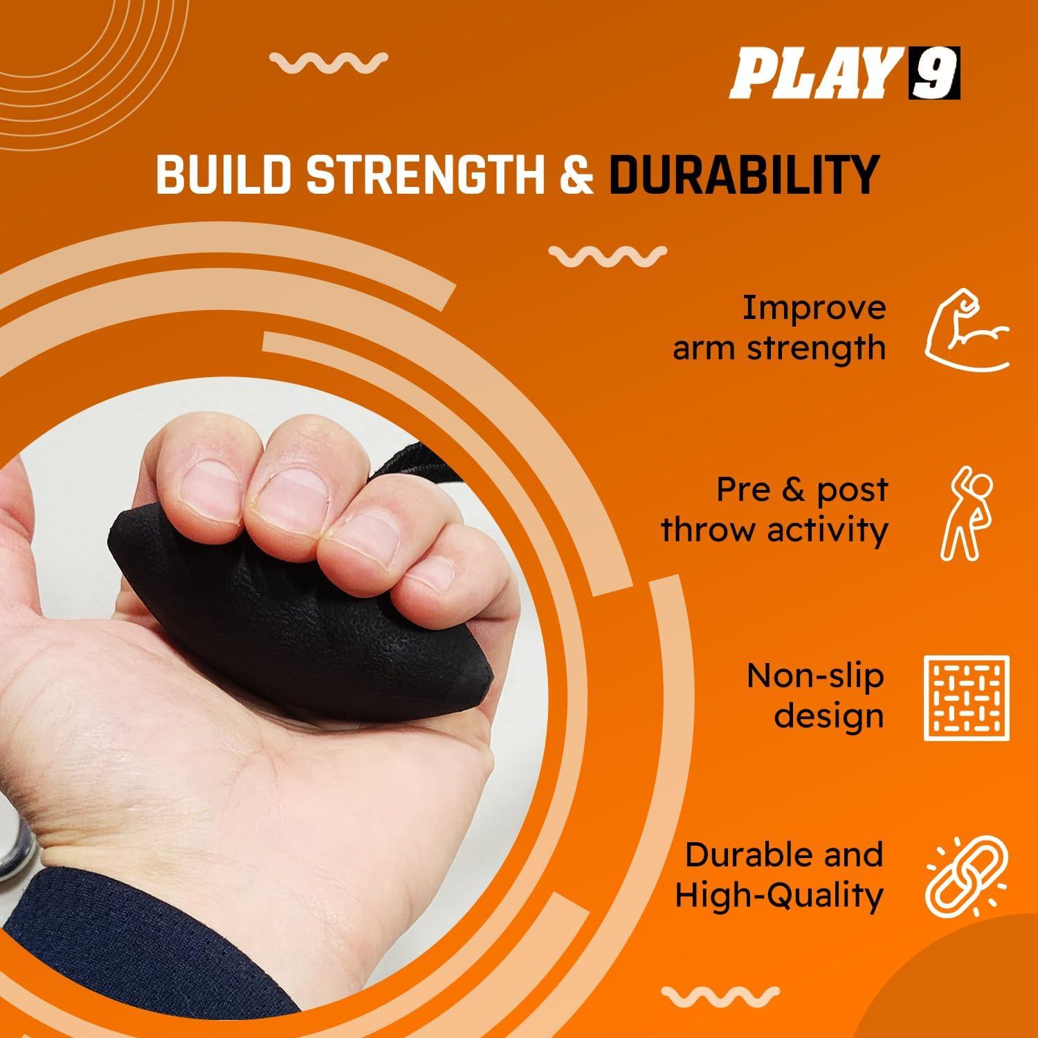 Banda de Resistencia SHOP PLAY 9 para Béisbol - Ovoid Negro