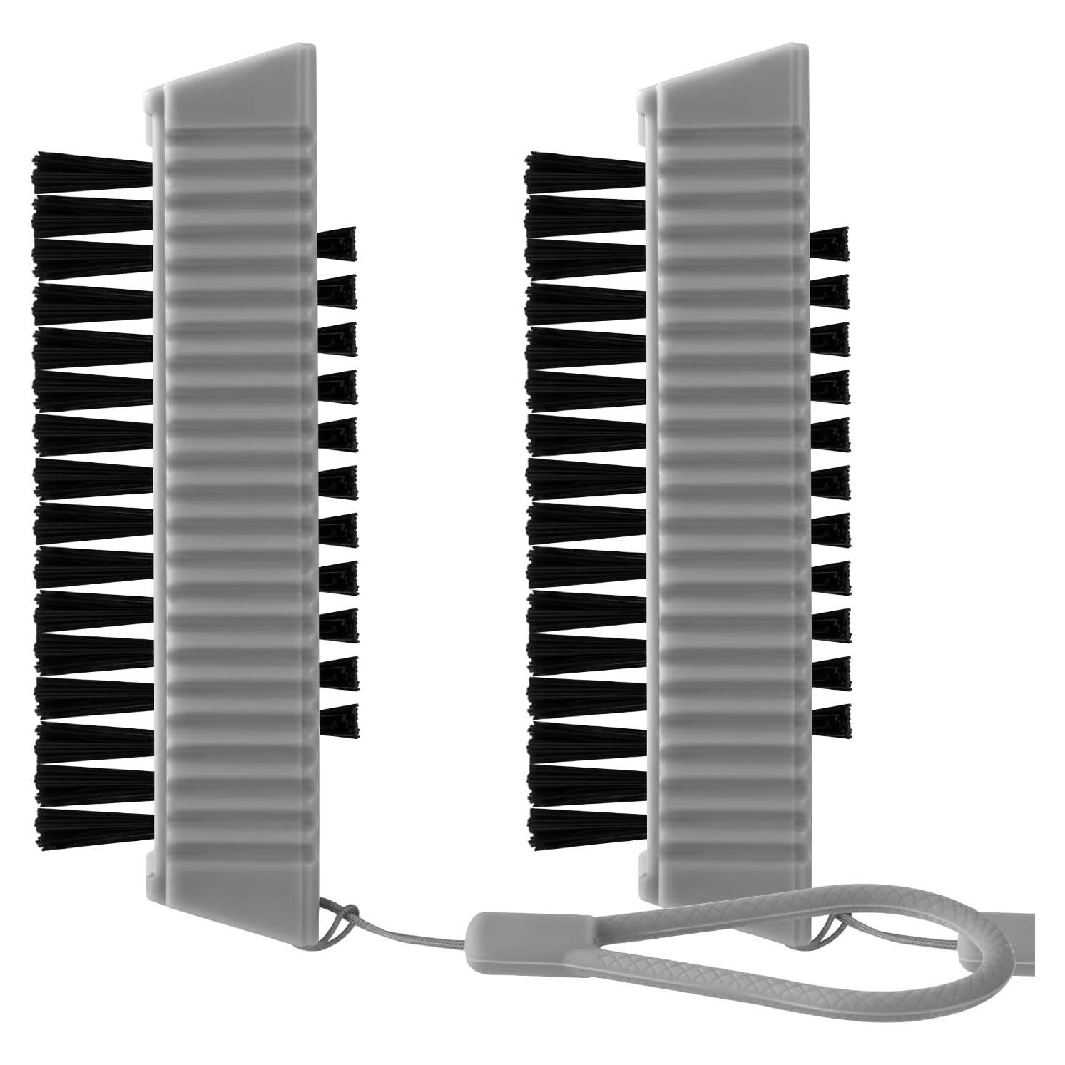 Cepillo de Uñas Larbois 2 Pack Alta Resistencia Gris