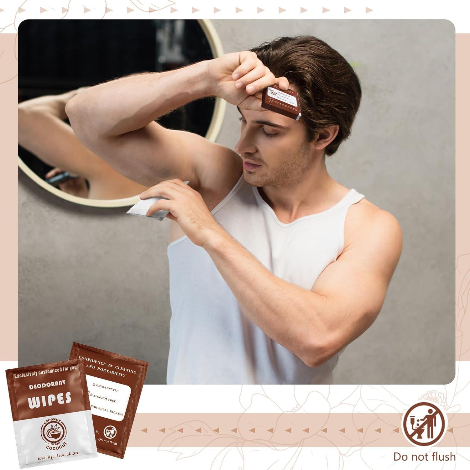 Toallitas Desodorantes Timgle 200 Piezas Viaje Cuerpo Axila