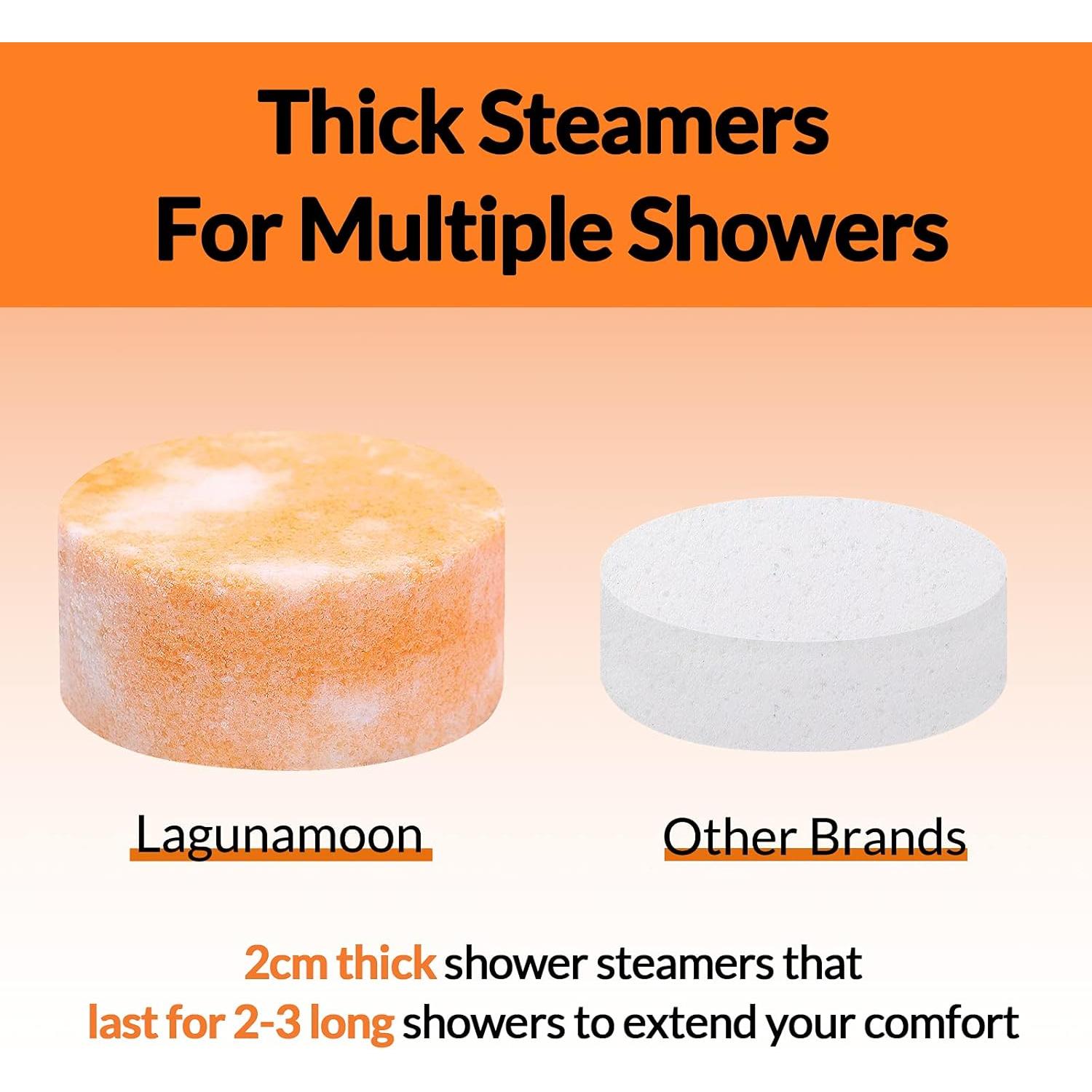 Pastillas de Ducha Aromaterapia Lagunamoon - 6 Piezas