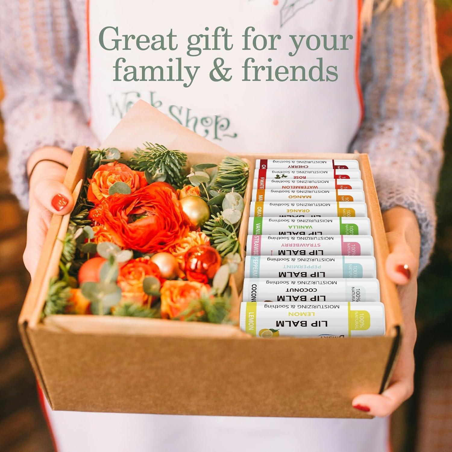 Bálsamo Labial Dmsky 100% Natural Hidratante 20 Sabores