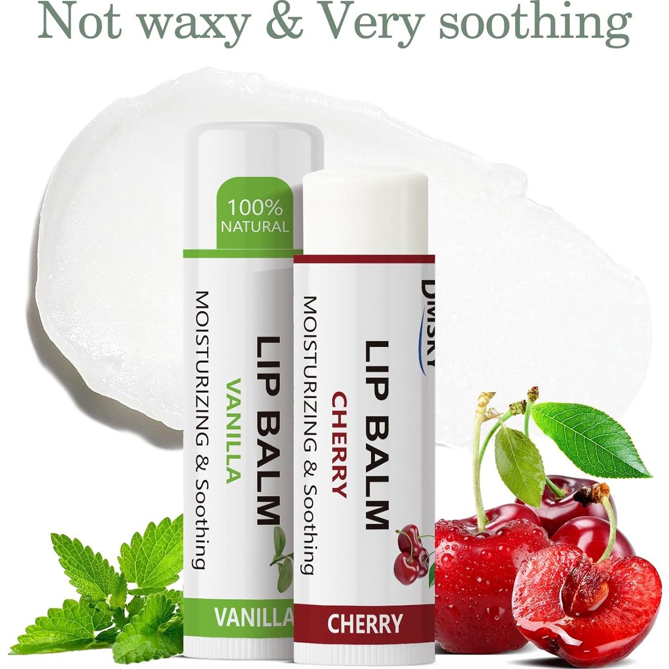 Bálsamo Labial Dmsky 100% Natural Hidratante 20 Sabores