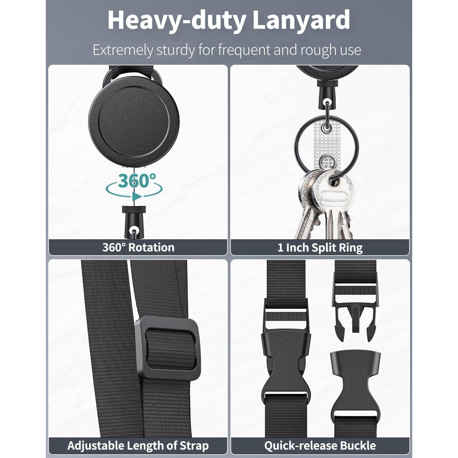 Cinta Ajustable Retráctil Uniclife BG3314 para Insignia