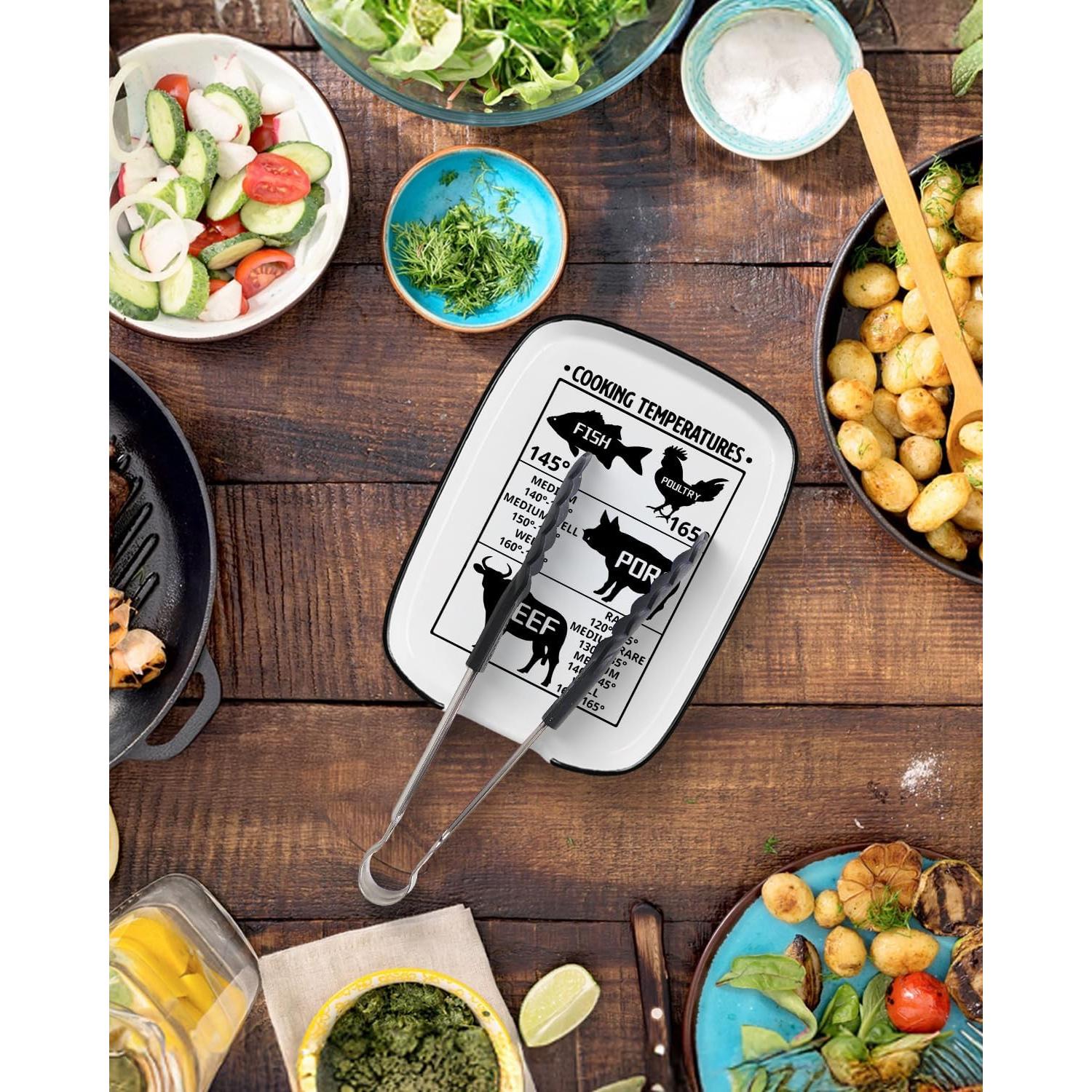 Soporte de Cerámica para Cucharas MBRUH 14.7x11.4cm Estilo Granja