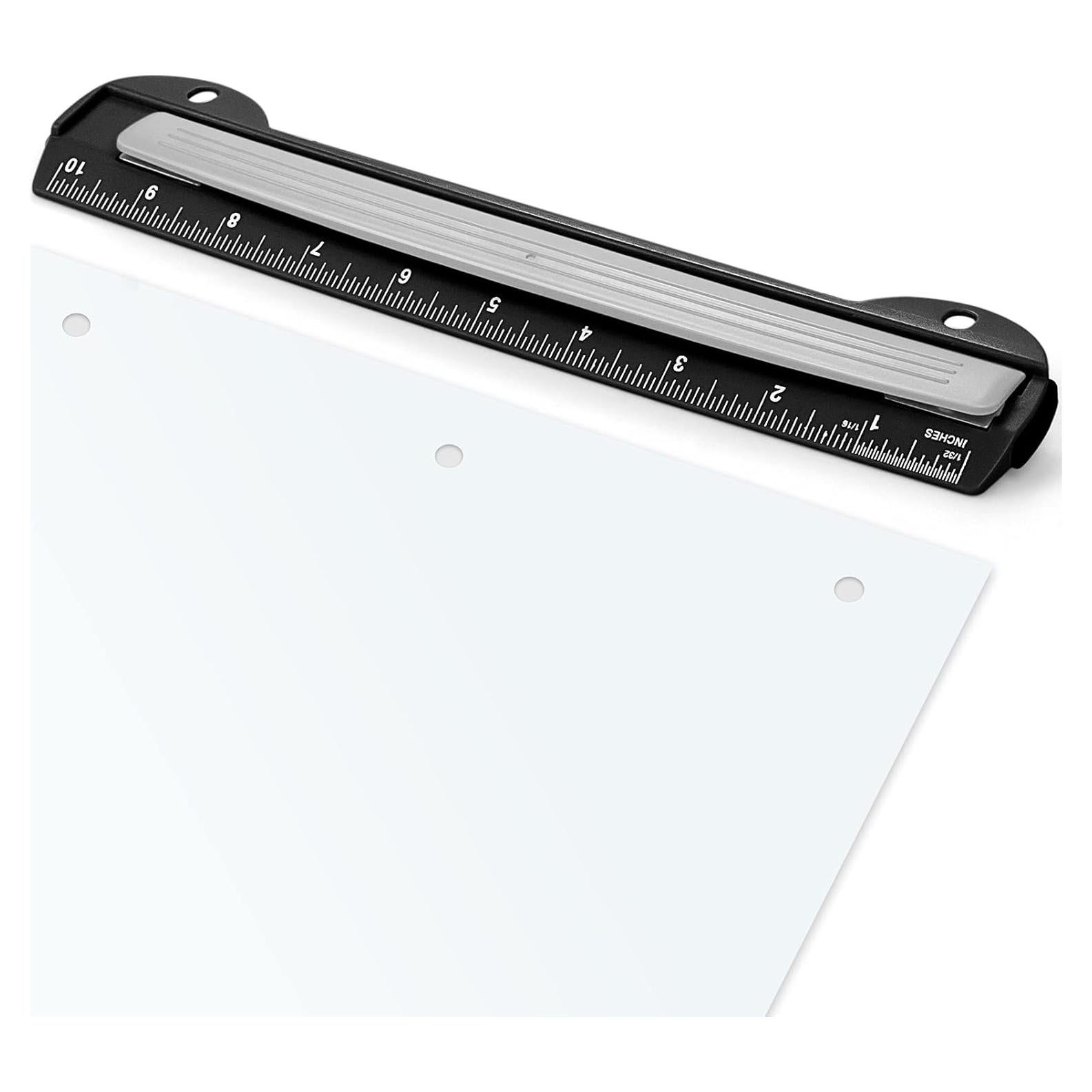 Perforadora de 3 Agujeros Eagle, Portátil, Capacidad 5 Hojas