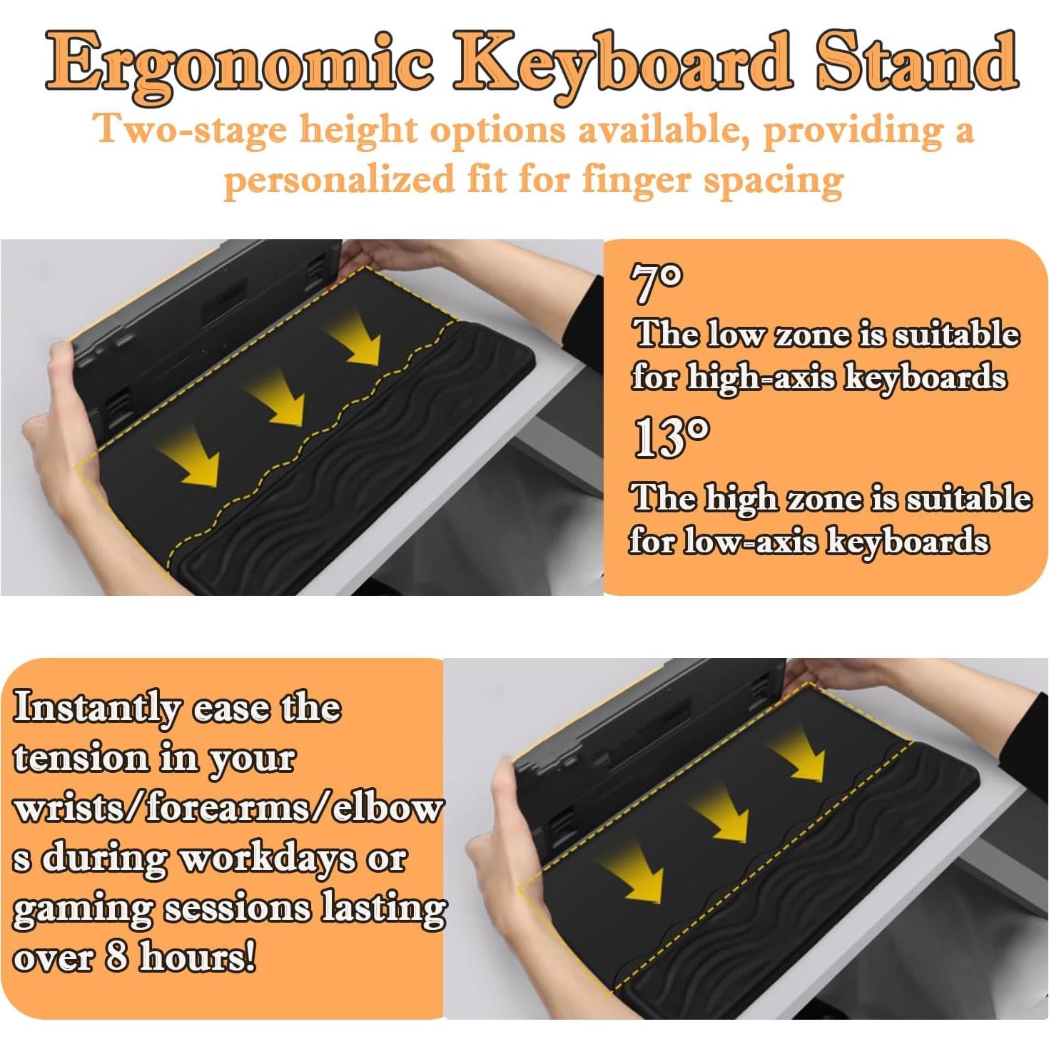 Almohadilla Reposamuñecas Ergonómica ZYooooooY 42.93x24.51cm