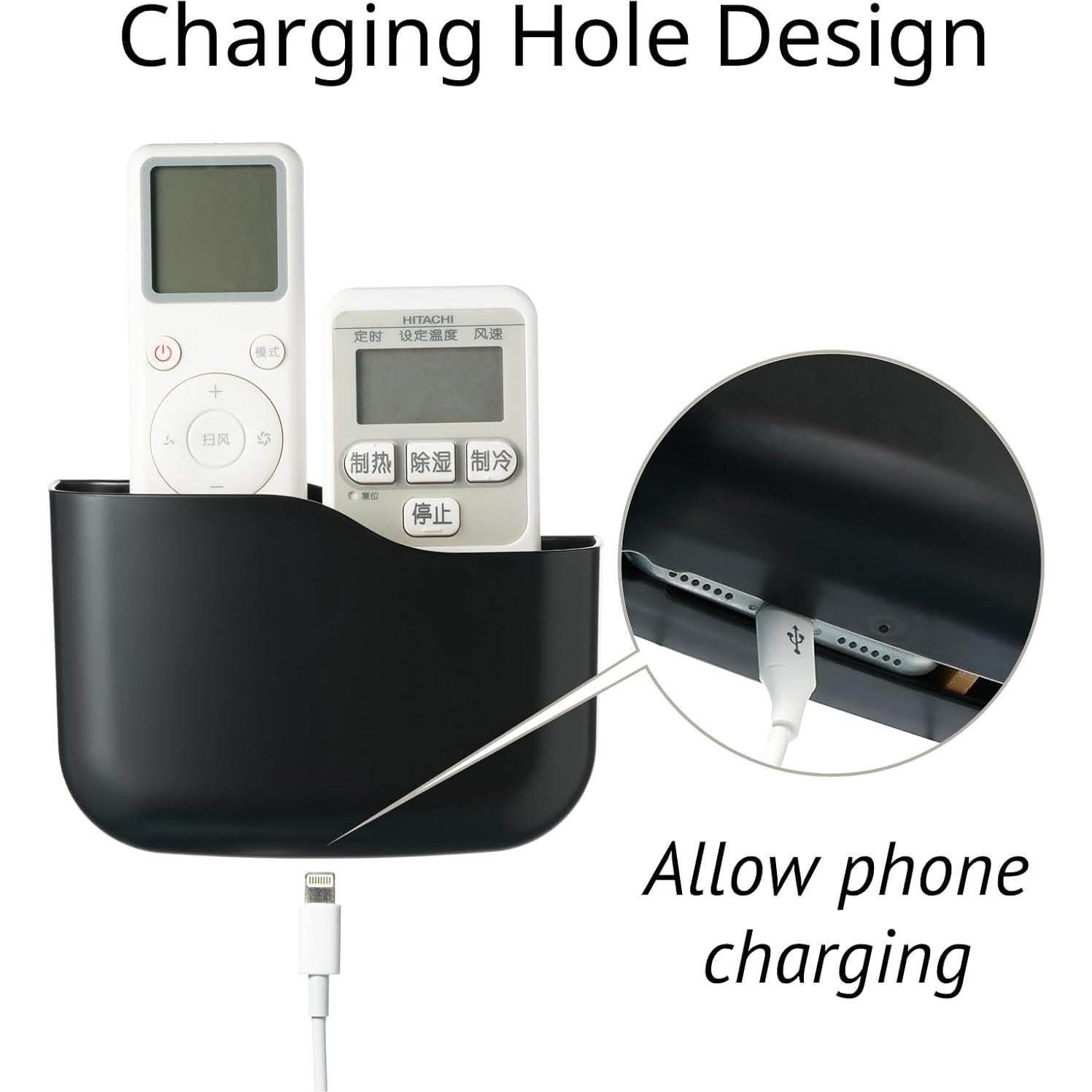 Soporte de Control Remoto Montaje en Pared LINFIDITE Negro