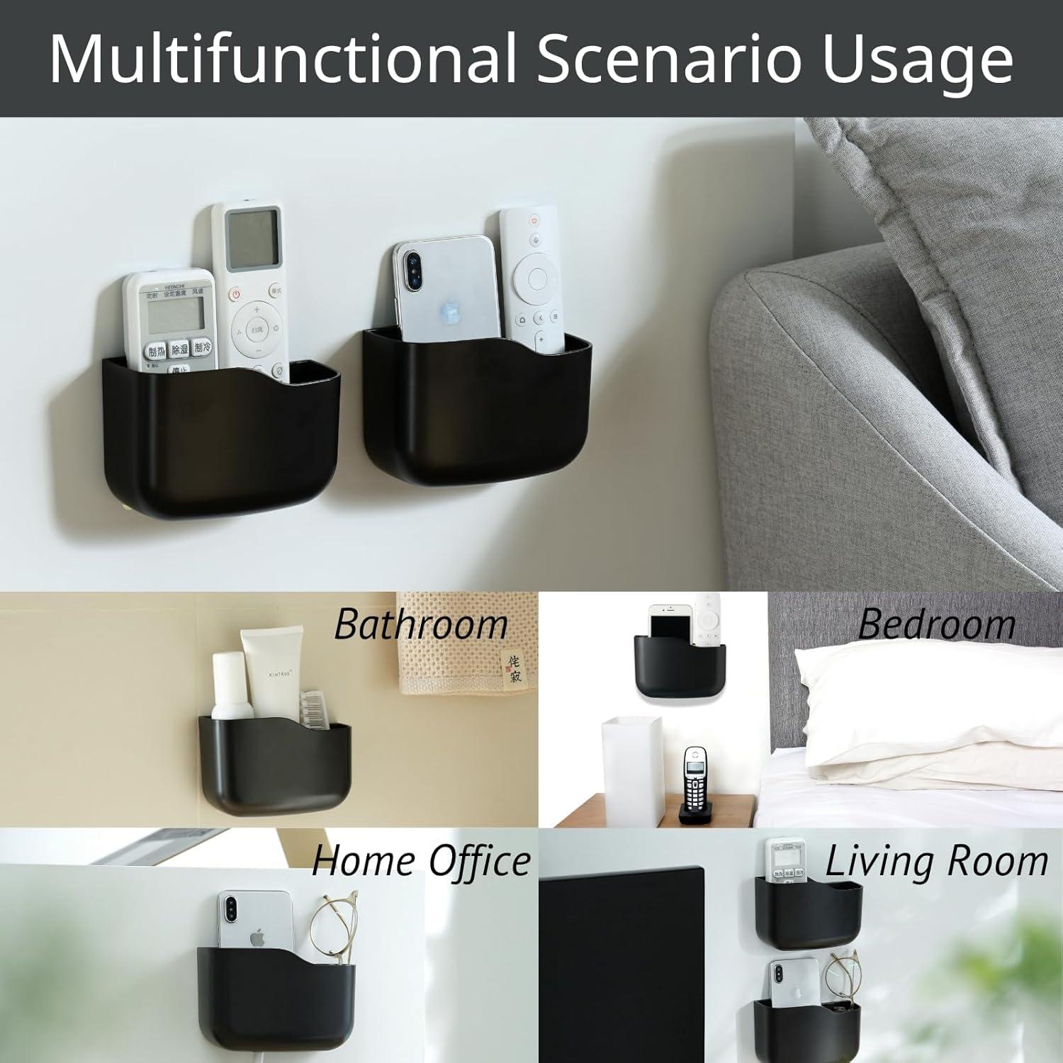 Soporte de Control Remoto Montaje en Pared LINFIDITE Negro