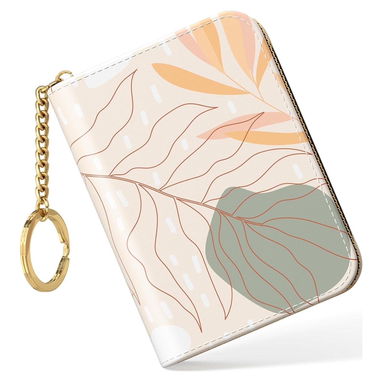 Monedero RFID Nipichsha para Mujeres, Cuero Delgado, 12 Tarjetas