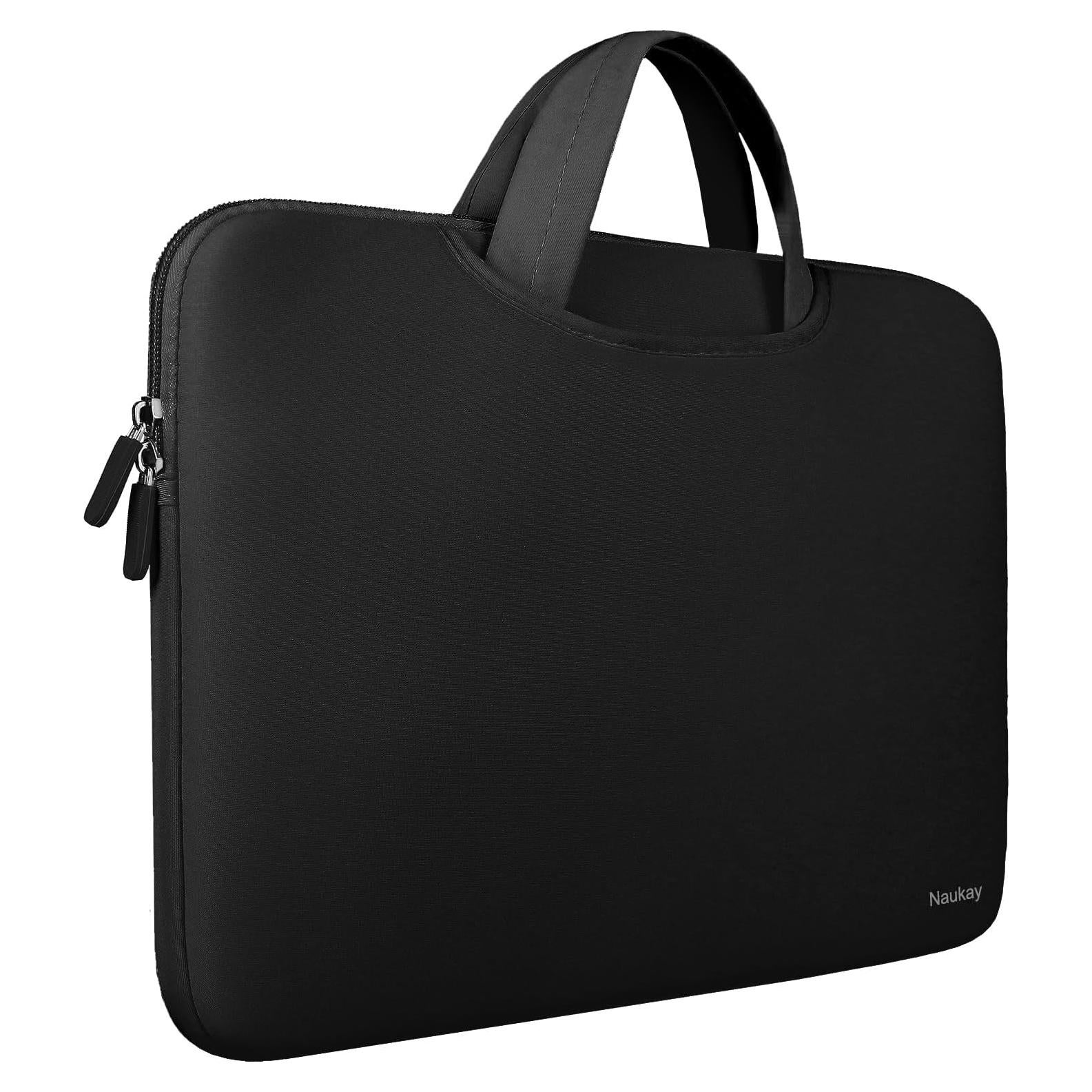 Funda para Laptop Naukay 13-13.3" Negra Delgado y Ligera