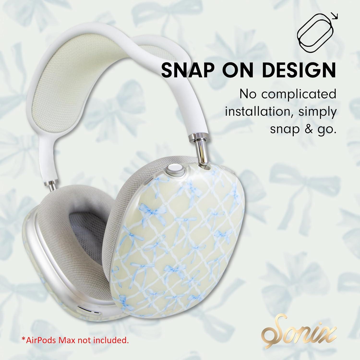 Funda Protectora Sonix para Auriculares AirPods Max - Lazos Azules