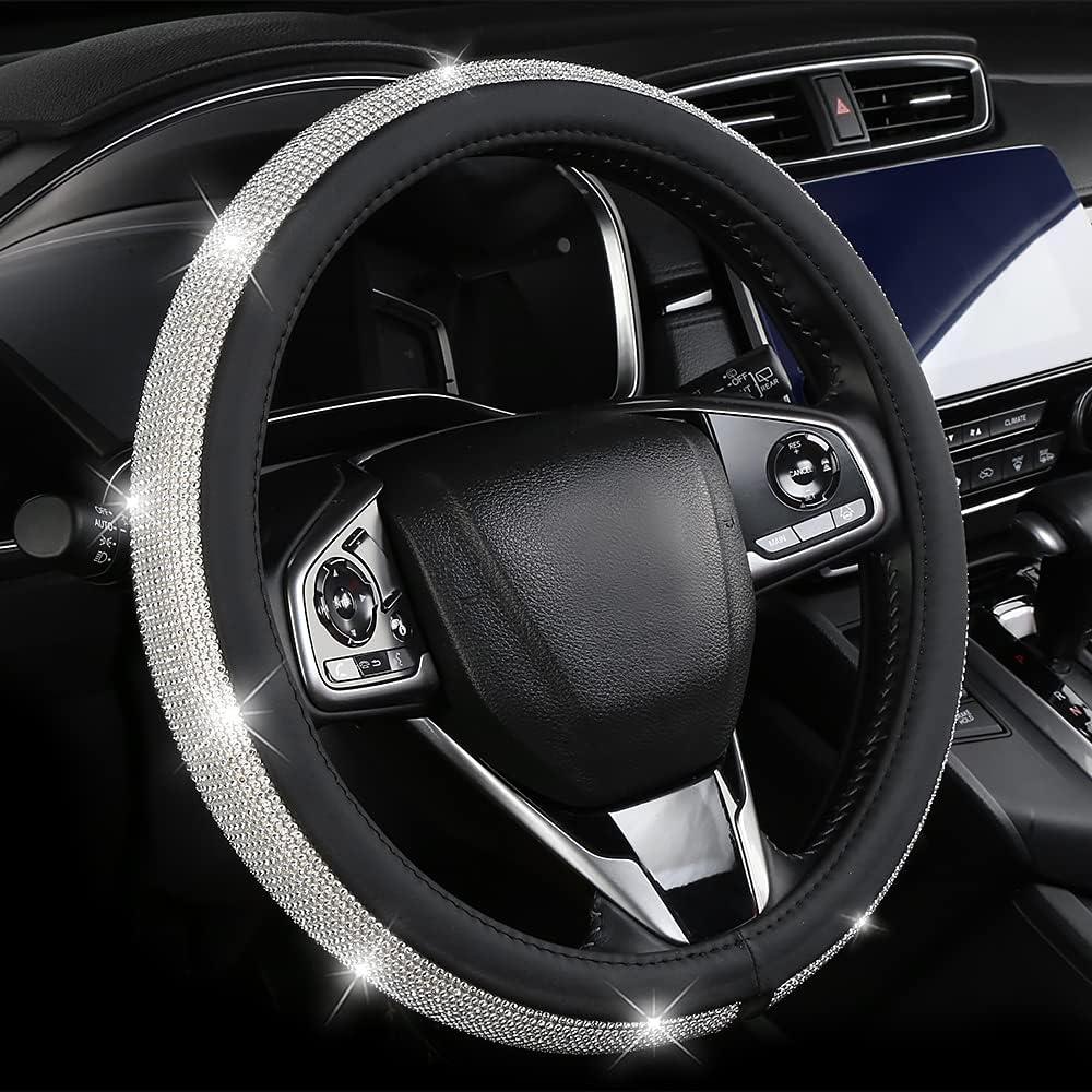 Cubierta de Volante Rosa XIANGDING con Diamantes Brillantes 37-38 cm