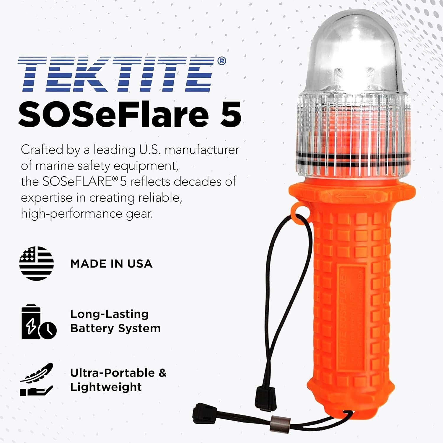 Kit de Señal de Emergencia Electrónica TEKTITE SOSeFlare 5