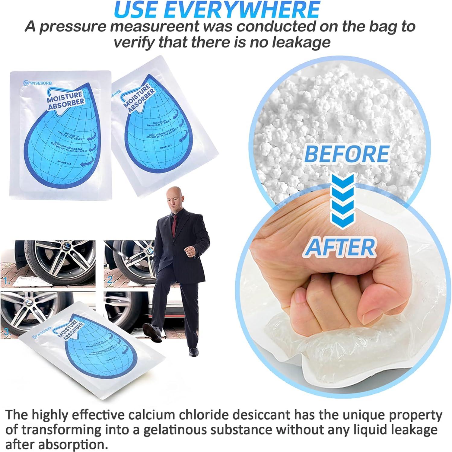 Bolsas Deshumidificadoras Wisesorb 10 Paquetes 100g Efectivas