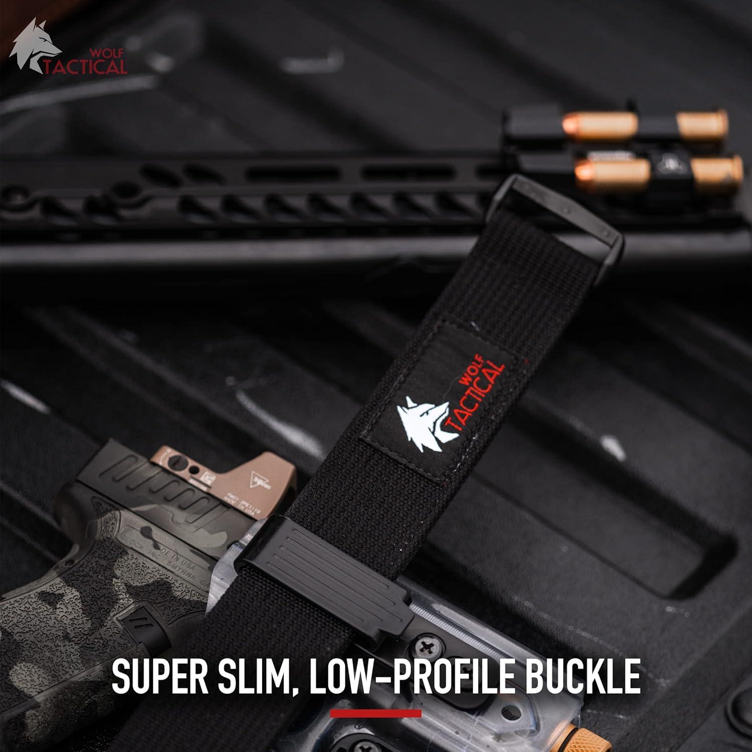 Cinturón EDC Wolf Tactical 1.5" (3.81 cm) Resistente