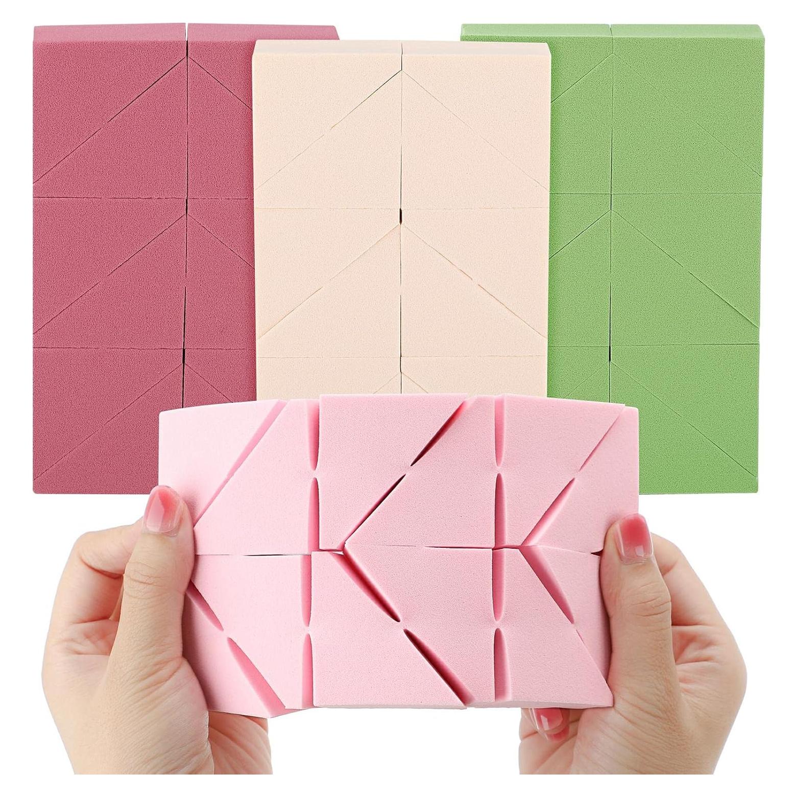 Esponjas de Maquillaje WSYUB en Forma de Cuña - 48 Piezas