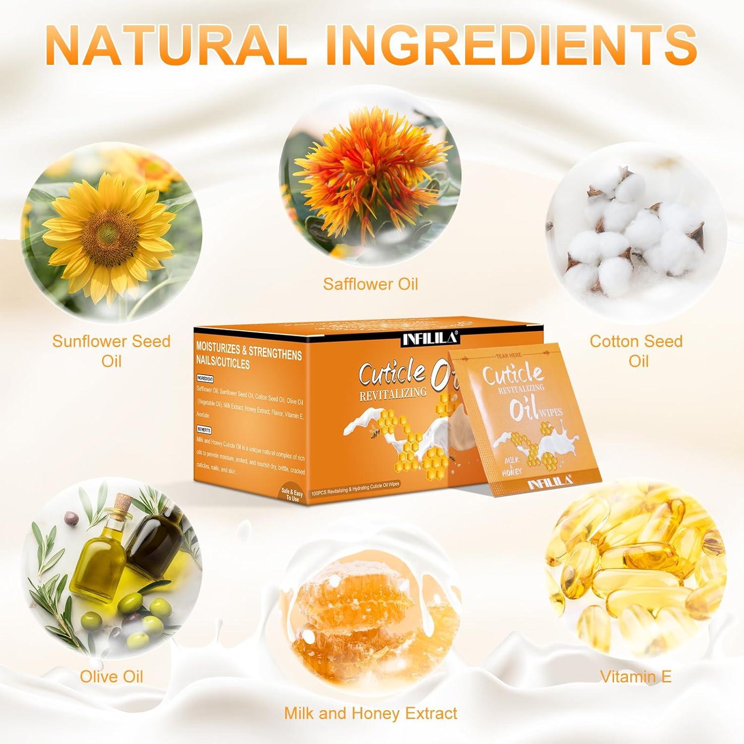 Aceite para Cutículas NXJ INFILILA 60ml - Hidratante Viaje