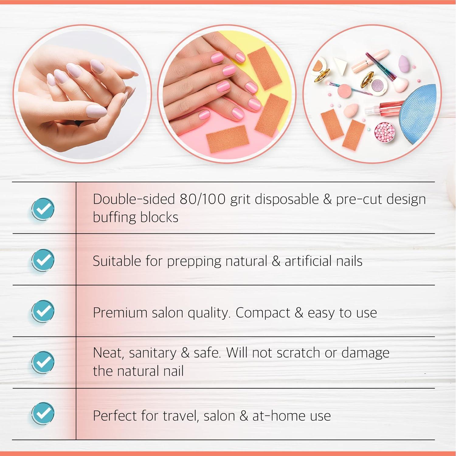 Juego de Bloques de Pulido Artist Land 80/100 Grano - 50 Ct