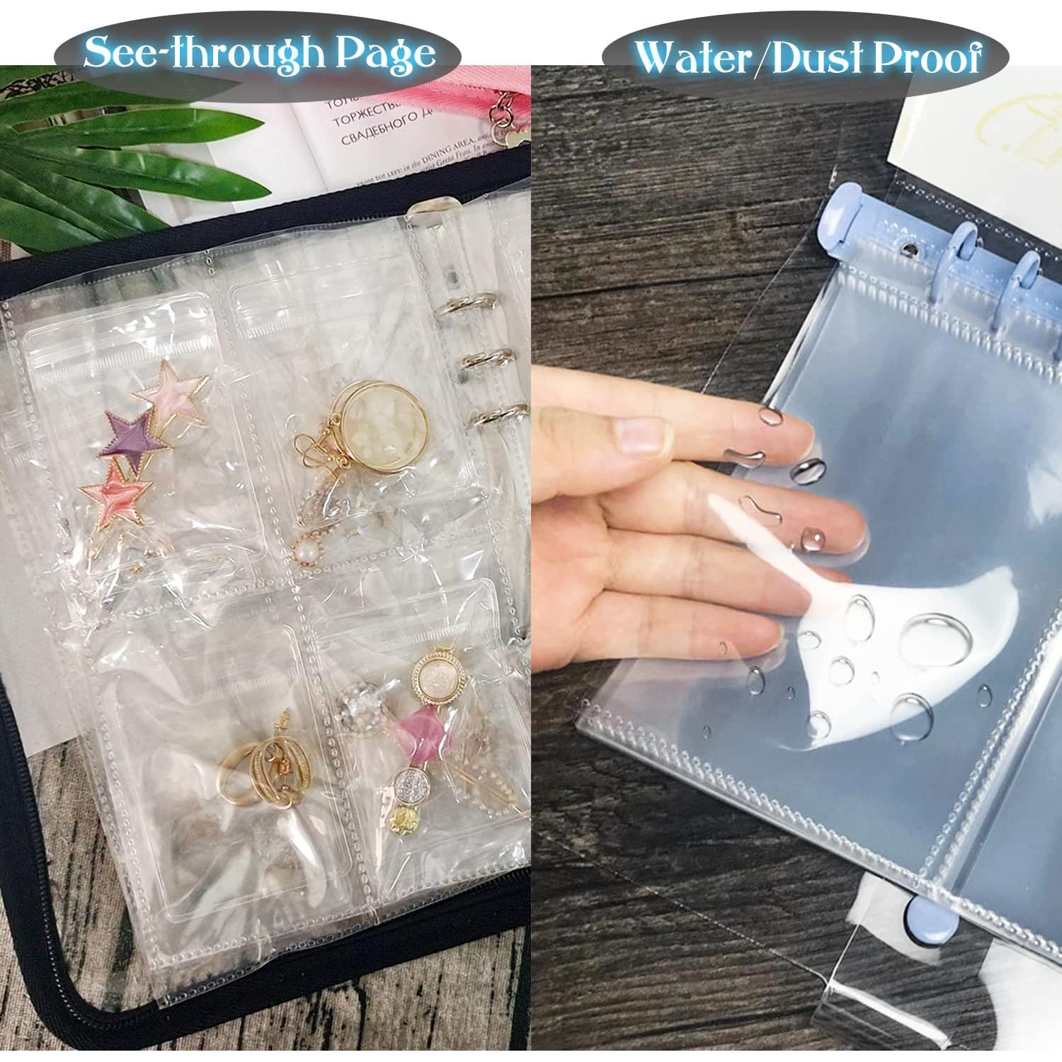 Páginas Internas Refill Transparentes LingLingo 20 Hojas 160 Bolsillos