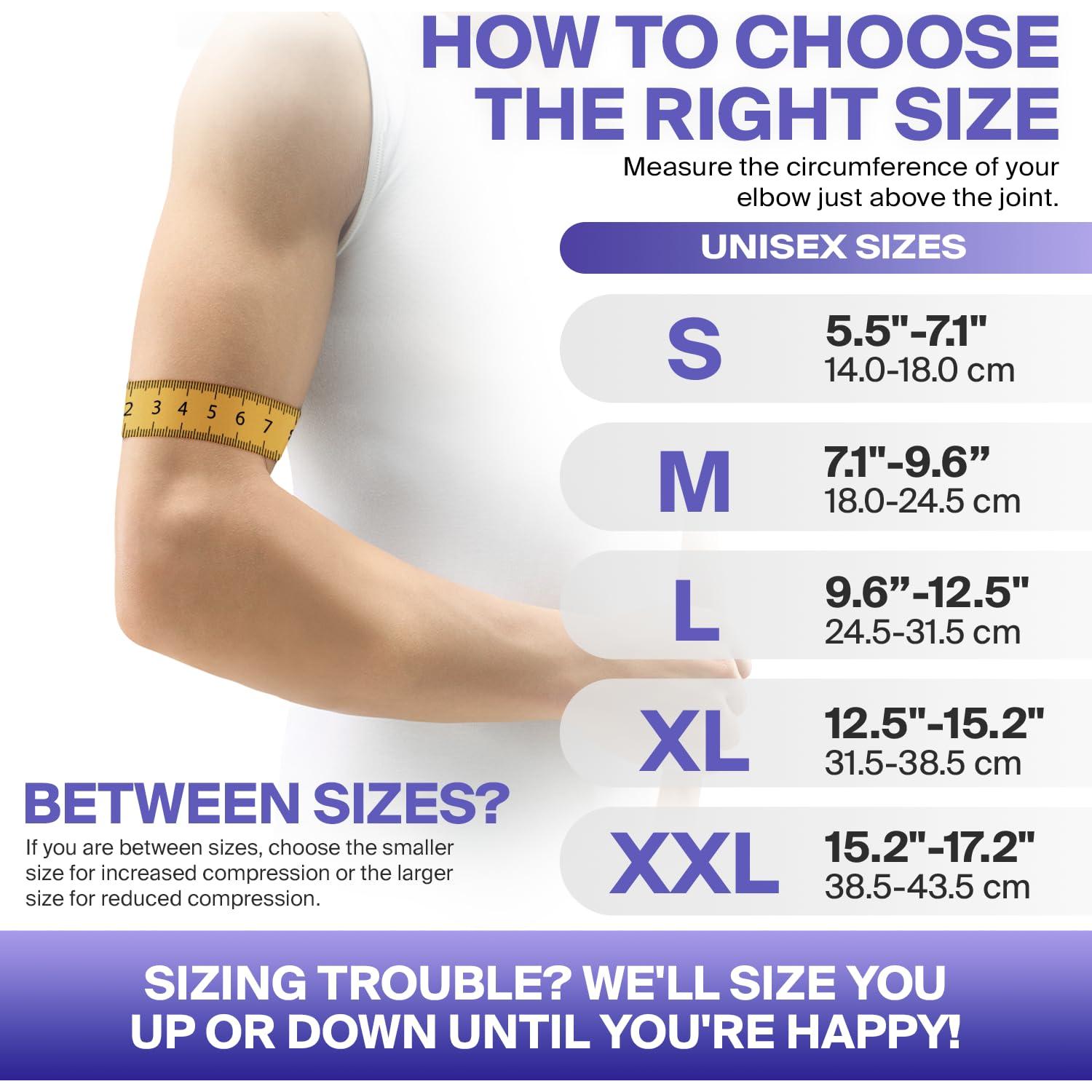 Soporte para Codo DR. BRACE® Elite con Almohadilla de Gel Extra Grande