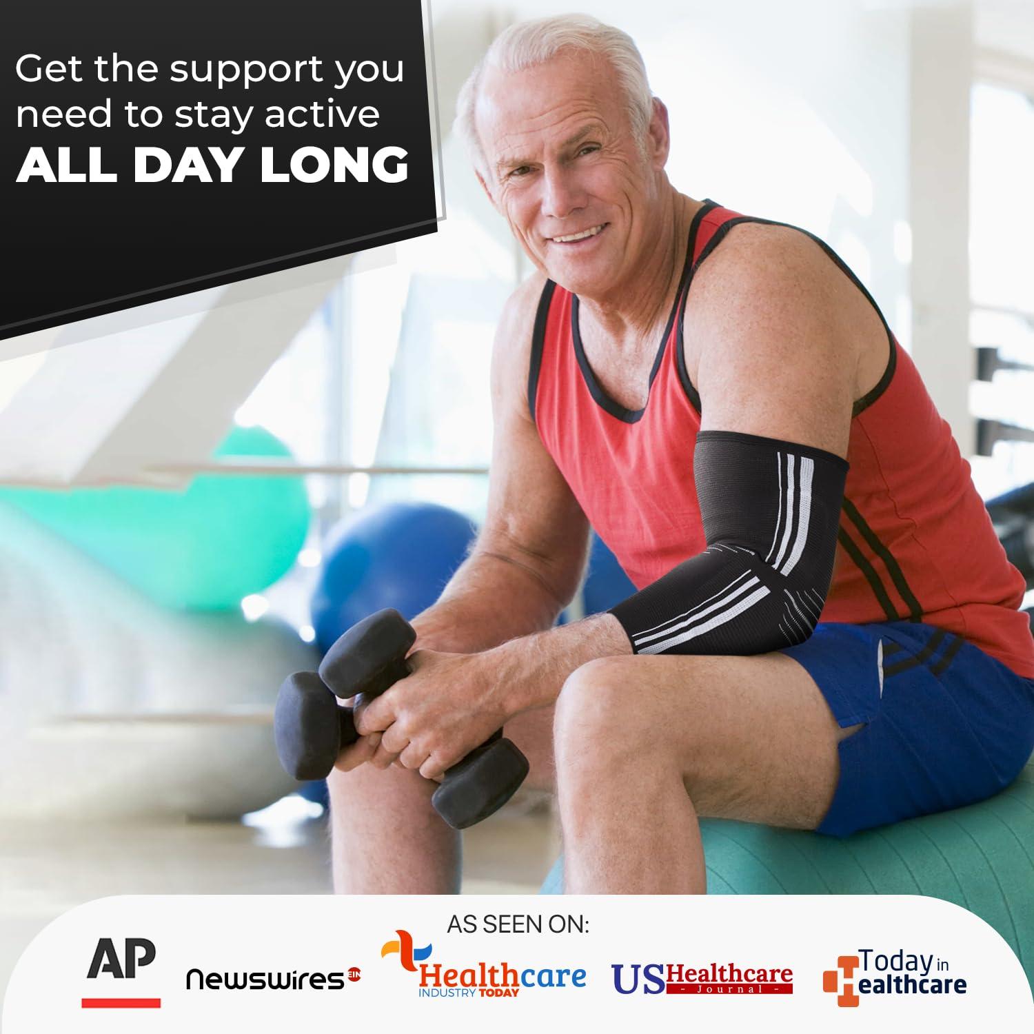 Soporte para Codo DR. BRACE® Elite con Almohadilla de Gel - Pequeño