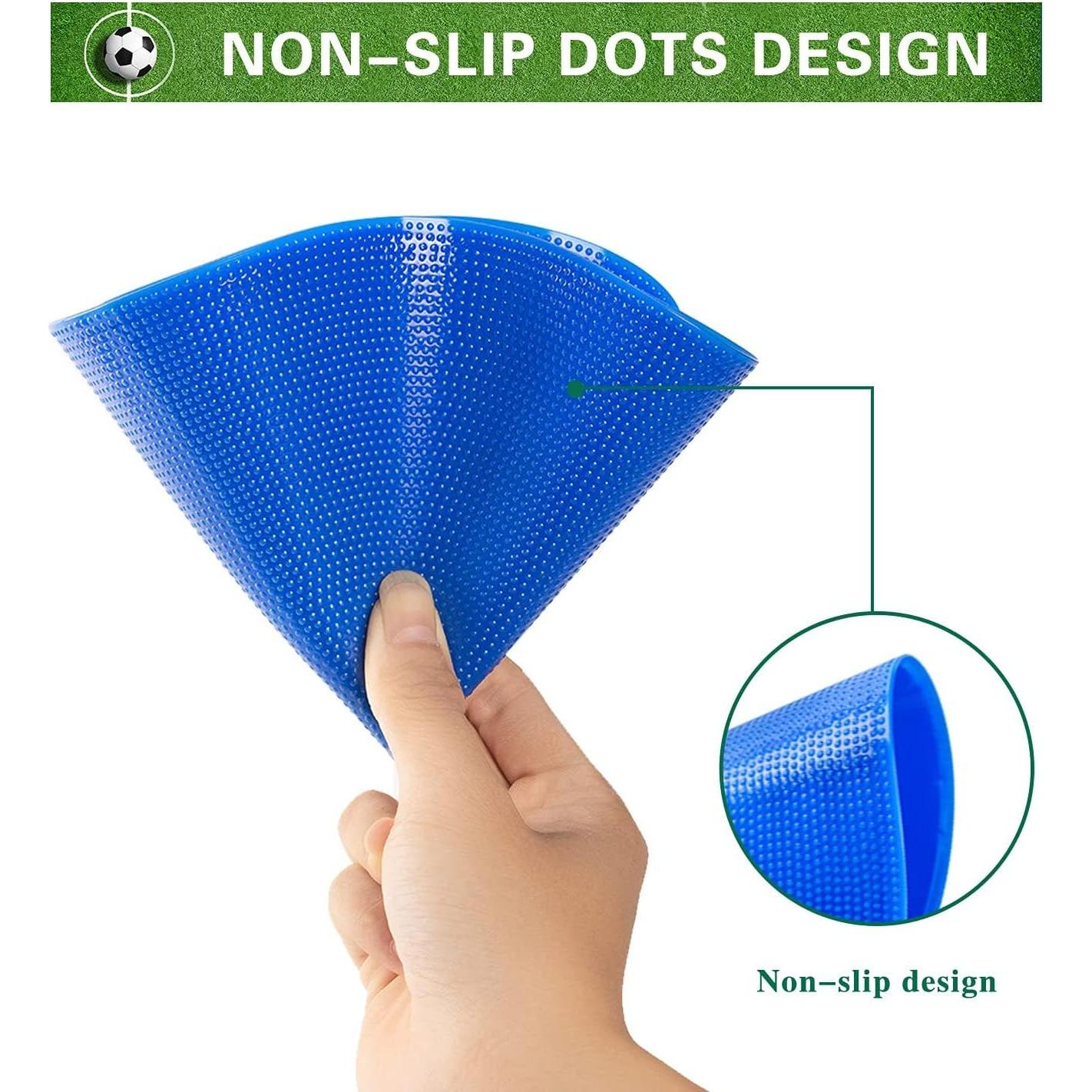 Marcadores de Puntos de Goma Antideslizantes Aryjmz 9 Pulgadas 9 Pcs